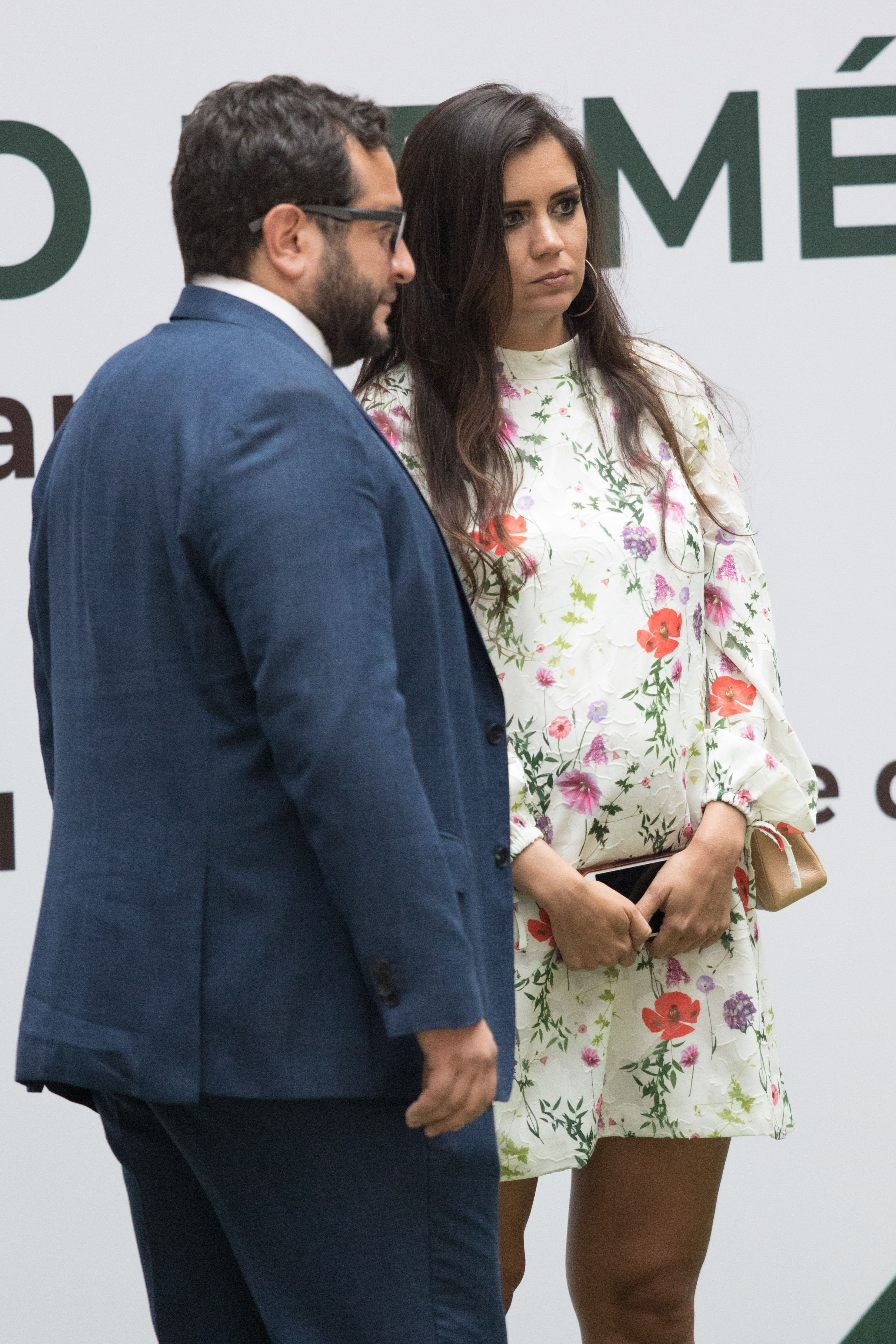 Carolina Adams dejó ver su embarazo(FOTO: MOISÉS PABLO /CUARTOSCURO.COM)