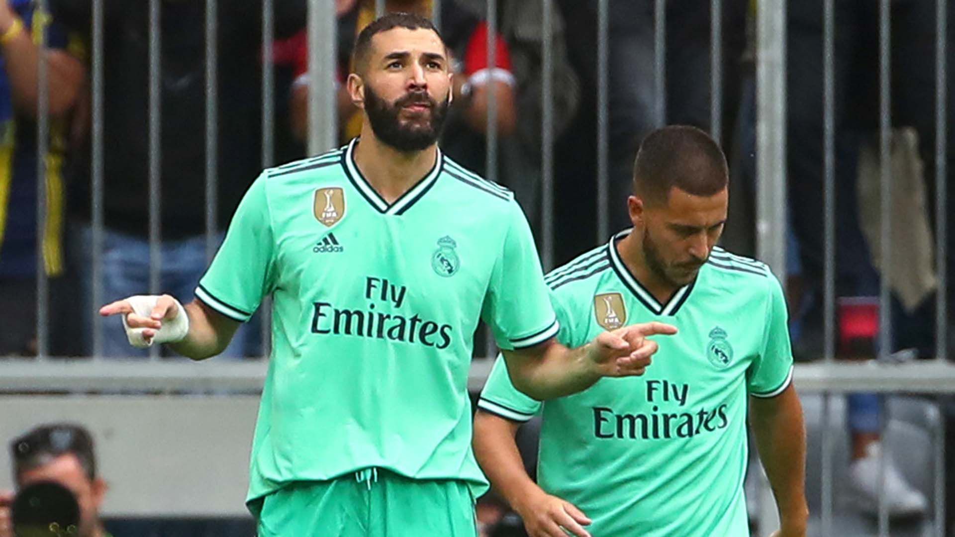 Karim Benzema y Eden Hazard serán los hombres de Zidane (REUTERS)