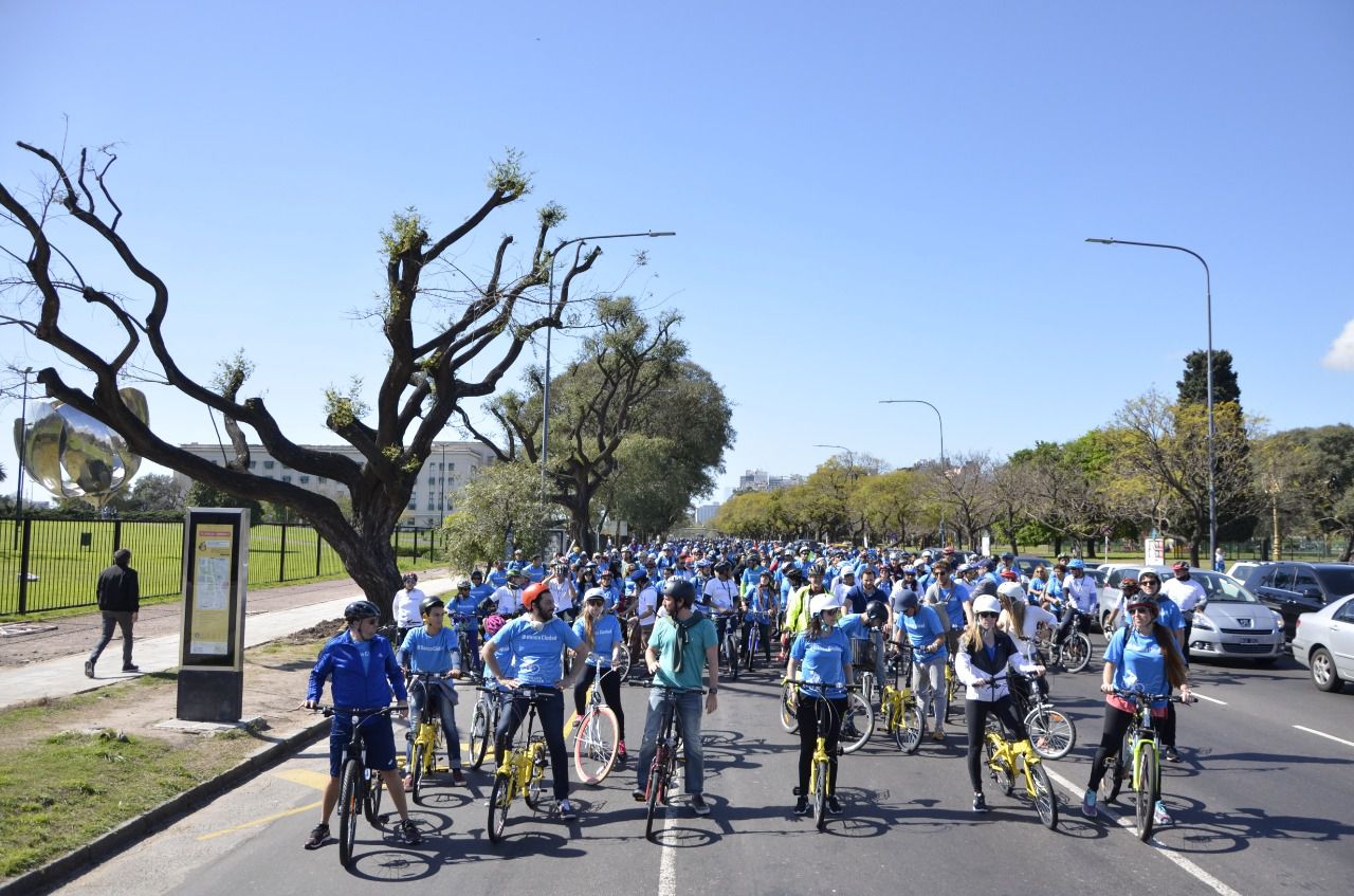 En la última edición de la bicicleteada familiar participaron más de 4 mil personas