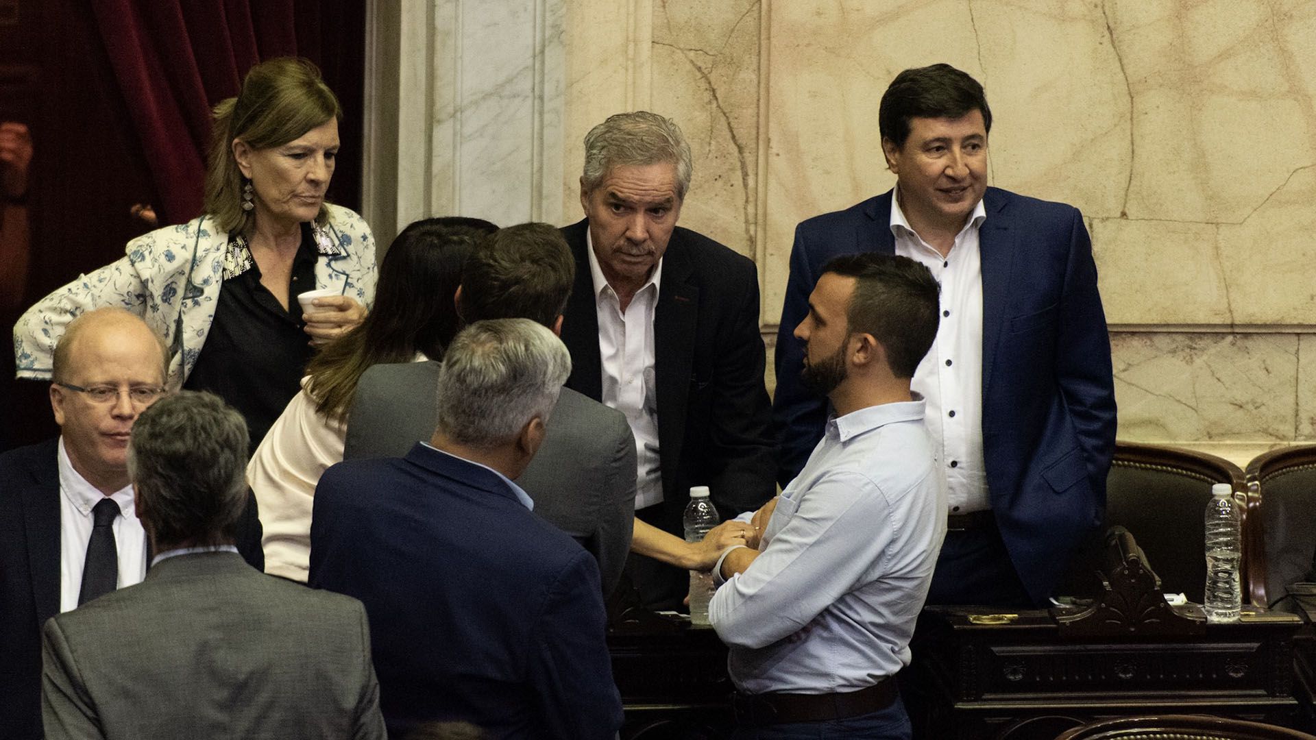 Los diputados de la oposición presentaron un proyecto en conjunto (Adrián Escandar)