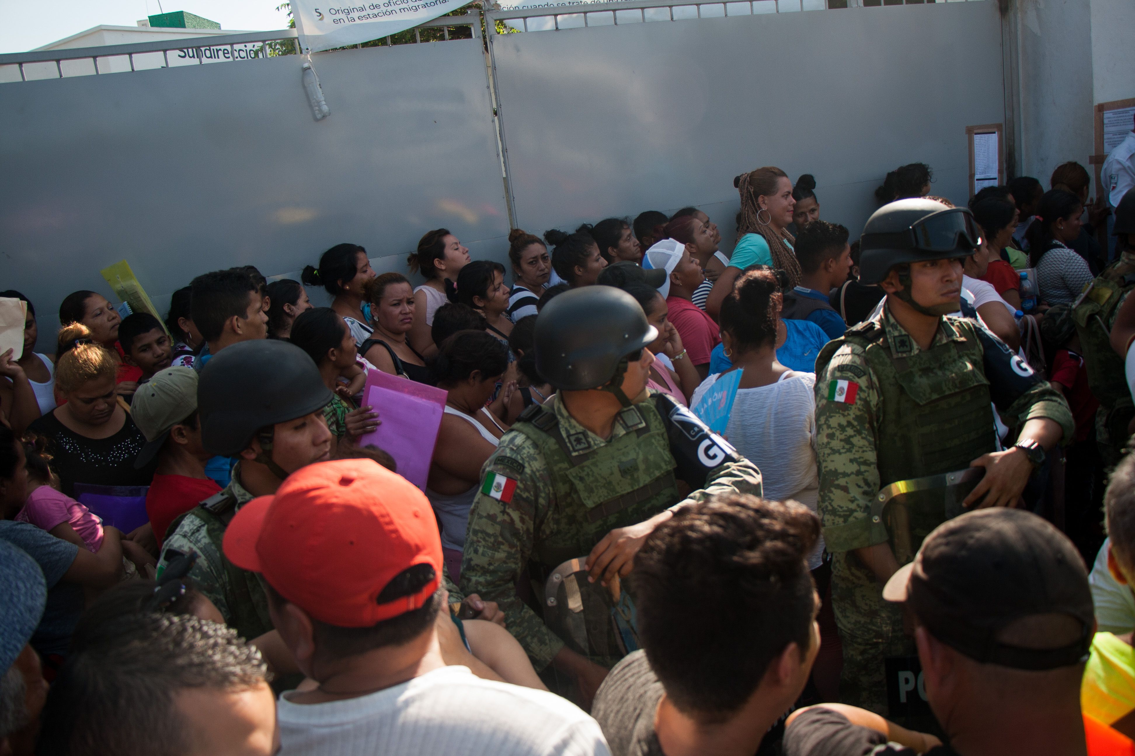 Los críticos del gobierno mexicano aseguran que este país se ha convertido en el verdadero muro entre Centroamérica y Estados Unidos (Foto: Cuartoscuro)