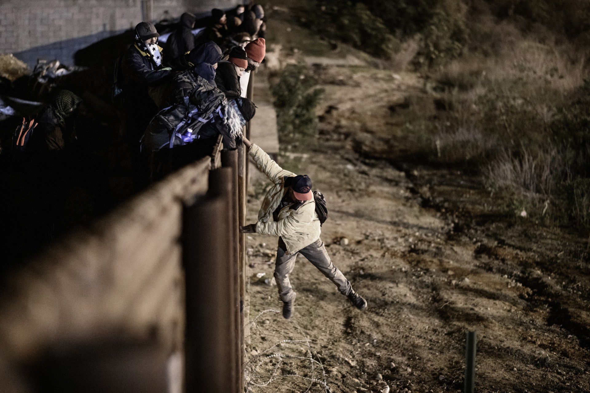 El presidente de EEUU insiste en la ampliación del muro fronterizo con México (foto: AP)