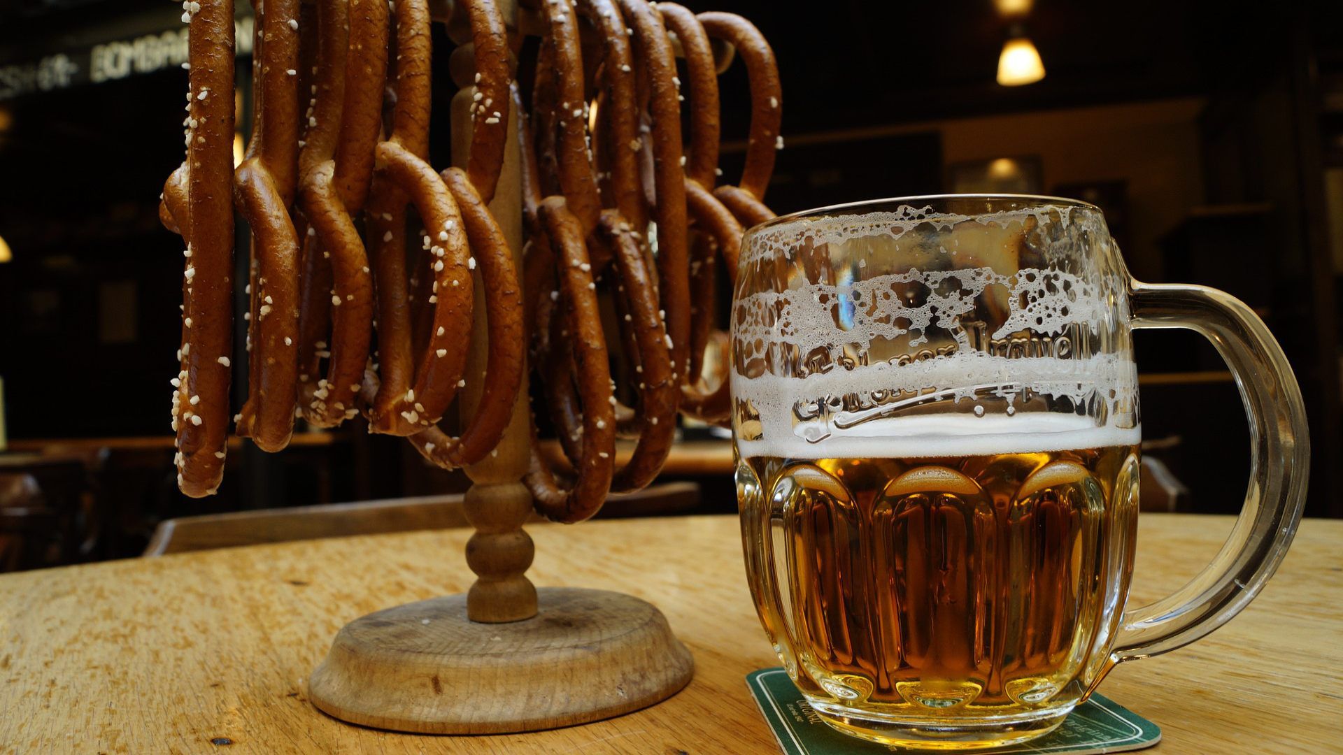 El pretzel también es muy consumido durante el Oktoberfest (Foto: Pixabay)