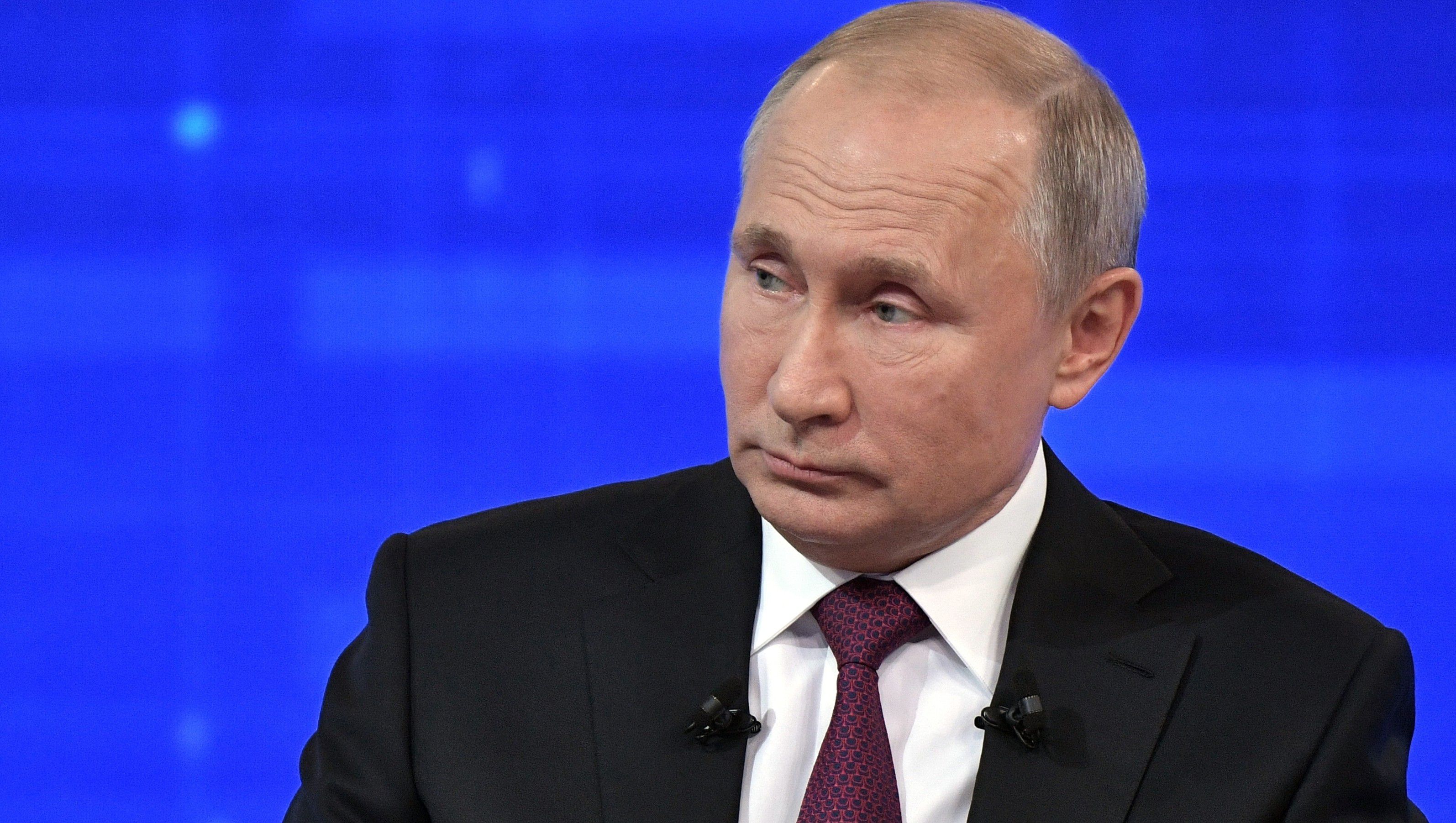 Vladimir Putin. (Alexei Nikolsky, Sputnik, Kremlin Pool Photo via AP)
