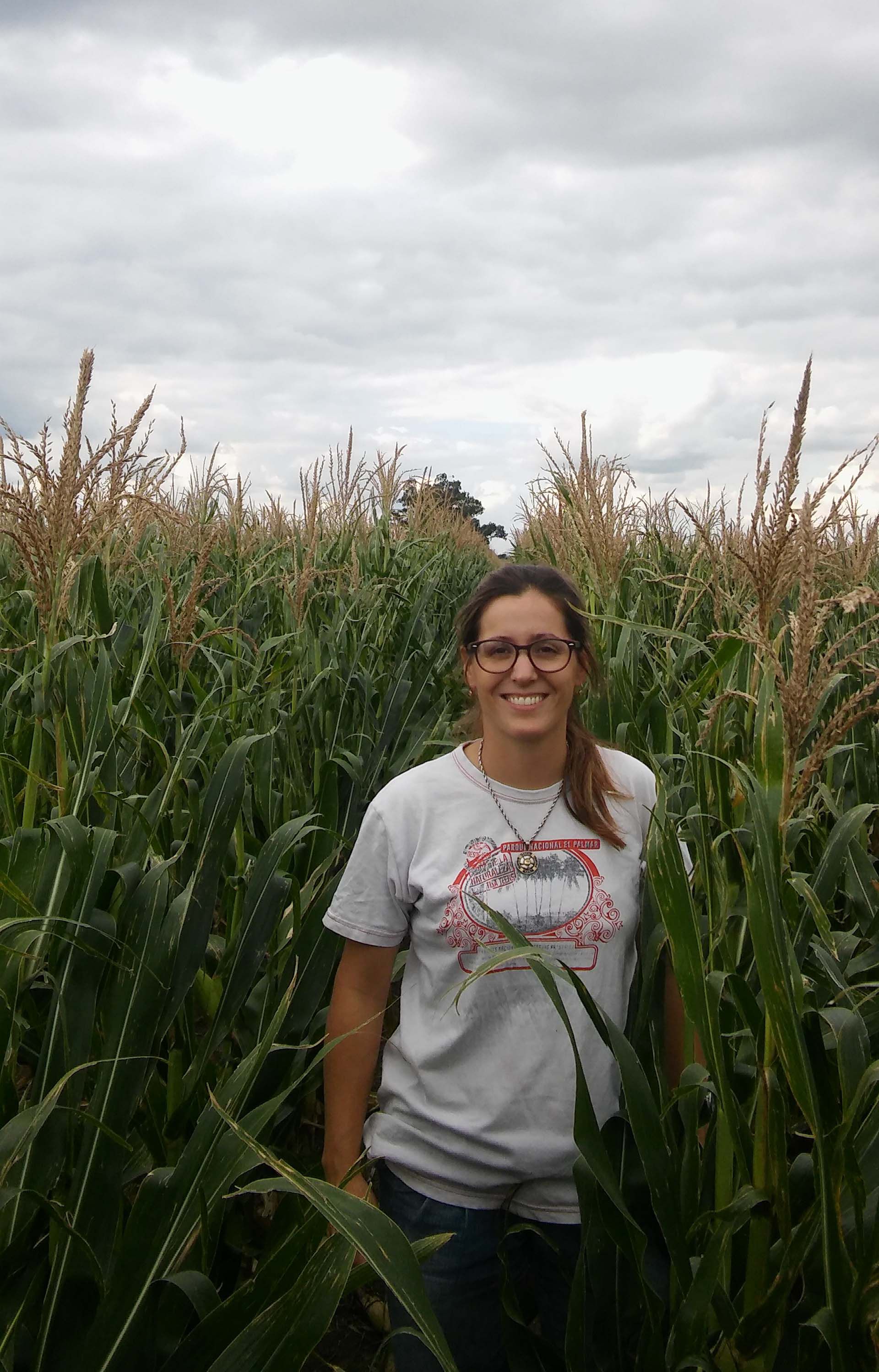 Paula Girón es la Jefa de Agricultura de la Estación Experimental Agropecuaria INTA Villegas.