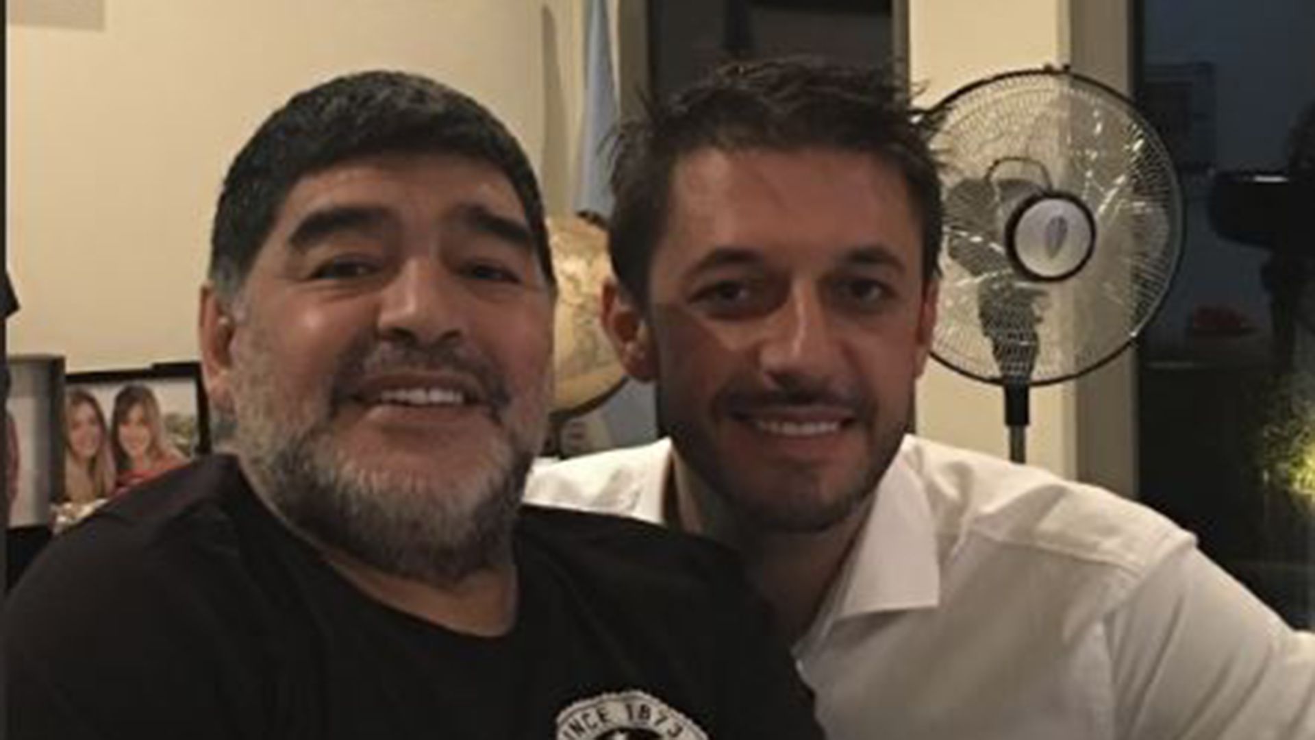 Maradona y Morla: dos de los participantes del cónclave que aceleró los pasos