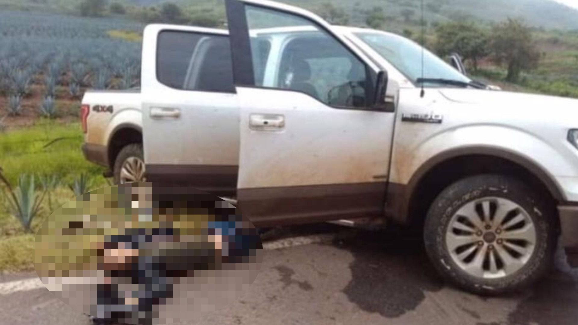 Tres presuntos delincuentes abatidos fue el saldo de una emboscada a policías Estatales en Jalisco (Foto: Twitter/l4nd3t4)