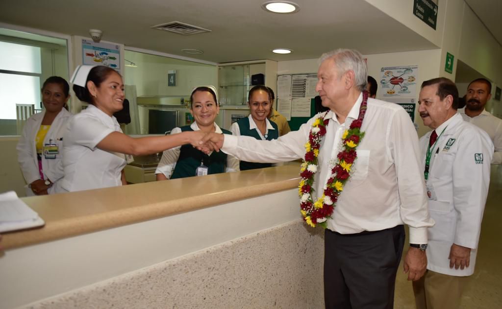 El presidente López Obrador realiza giras de salud por diversos estados del país (Foto: Cortesía Presidencia)