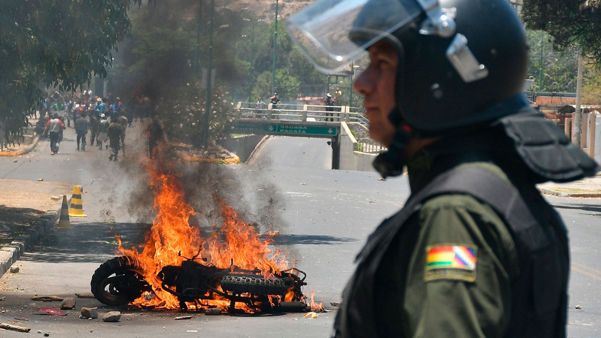 Protestas en Cochabamba