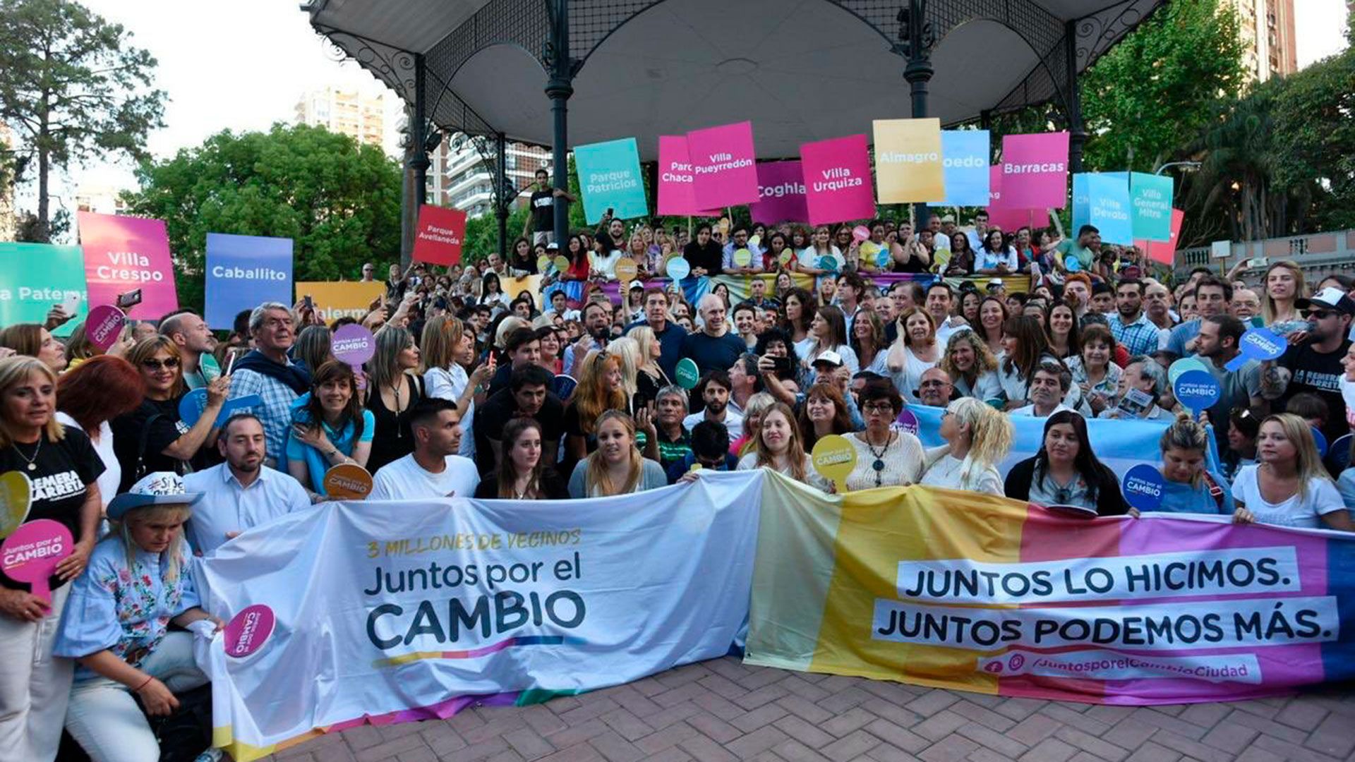 El cierre de campaña de Horacio Rodríguez Larreta en la Ciudad