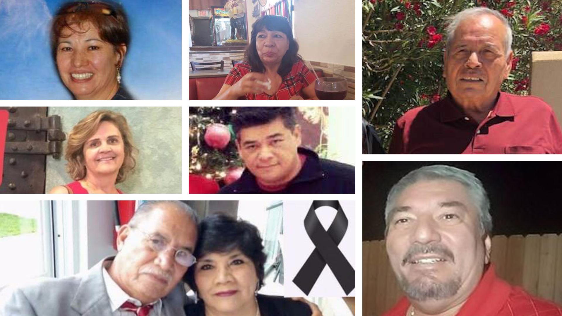 Las imágenes de las ocho víctimas en El Paso fueron compartidas por familiares y amigos en redes sociales (Foto: Especial)