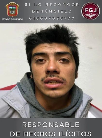 Este sujeto fue sentenciado a 70 años de prisión tras encontrarlo culpable de la violación y asesinato de una adolescente en el Estado de México Foto: Fiscalía de Justicia Edomex