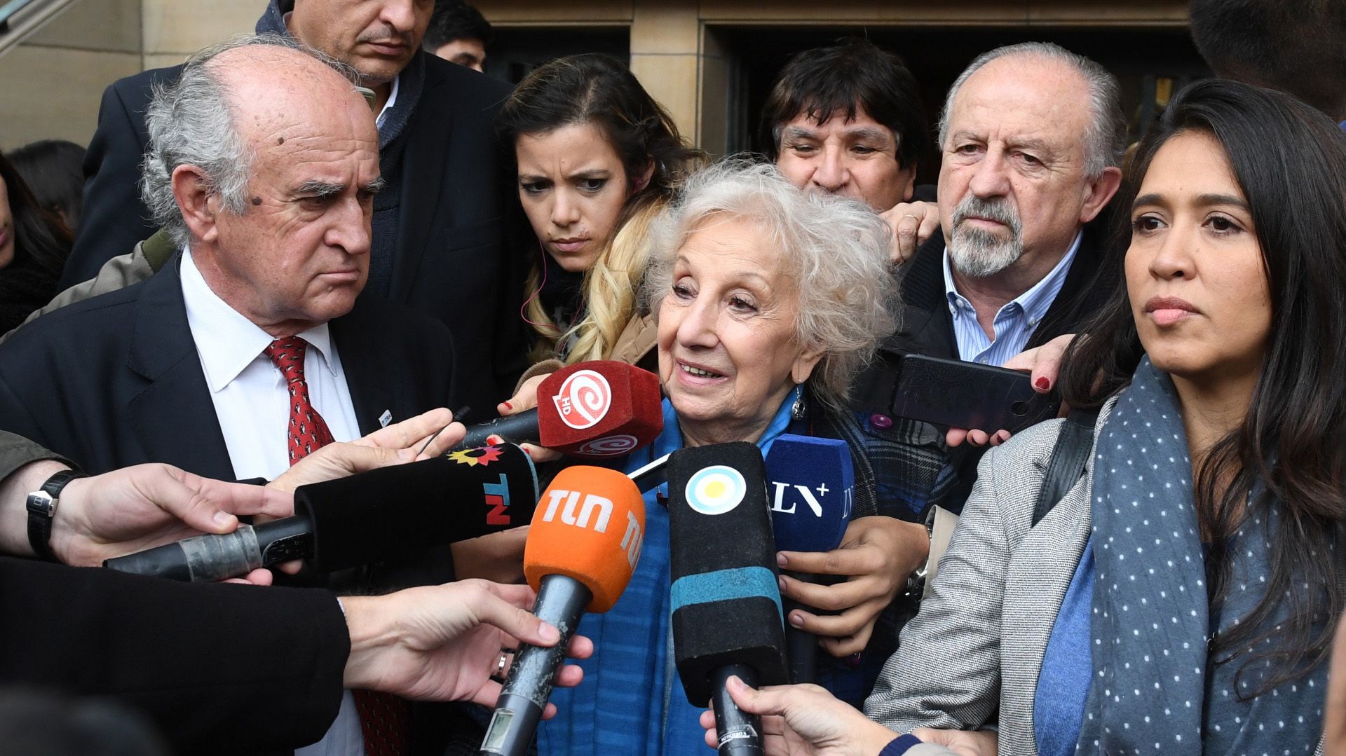 Carlotto pidió que los funcionarios macristas que tienen causas judiciales brinden explicaciones, como lo hizo la expresidenta Cristina Fernández (Maximiliano Luna)