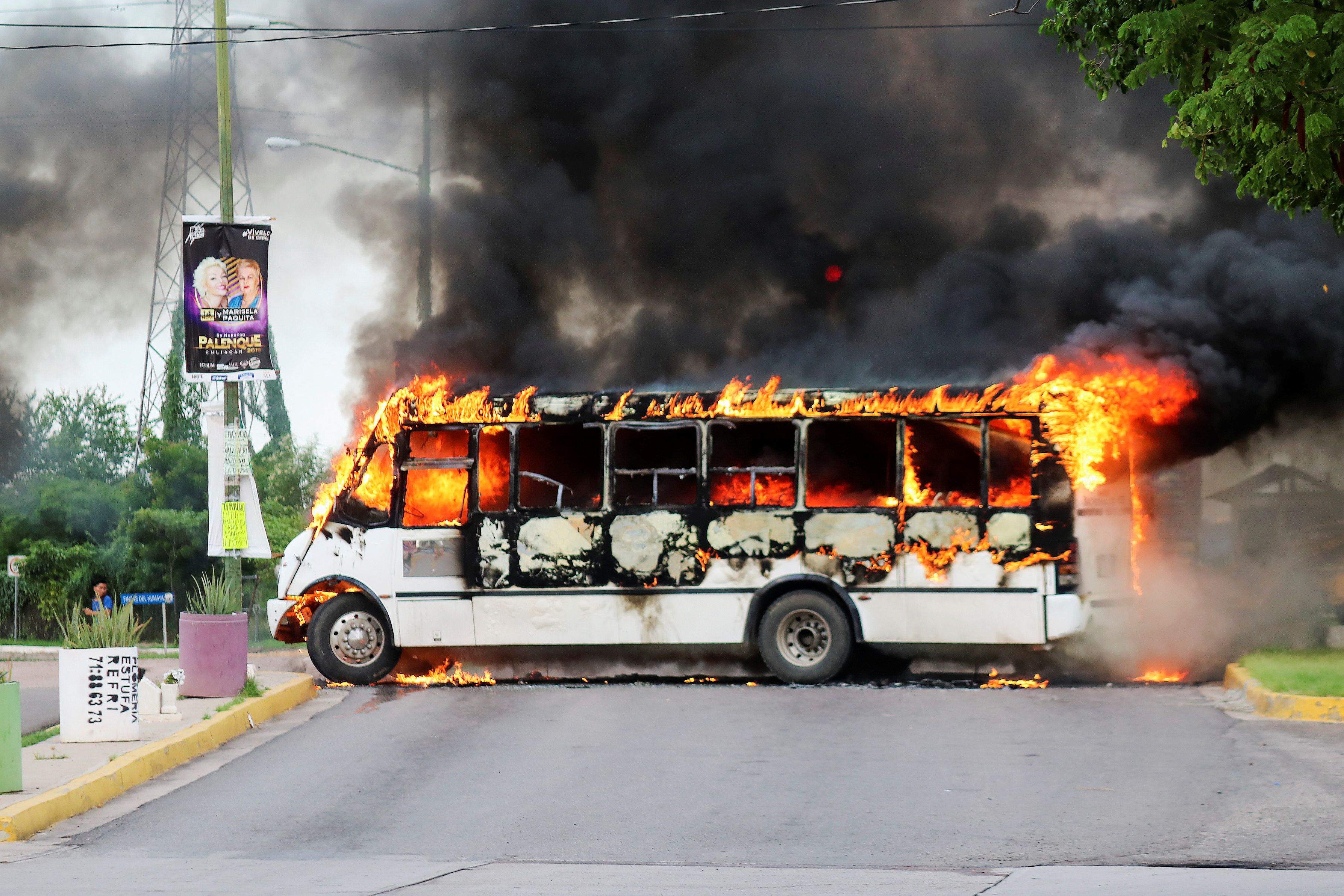 Jueves violento en Culiacán, Sinaloa (Foto: Reuters)