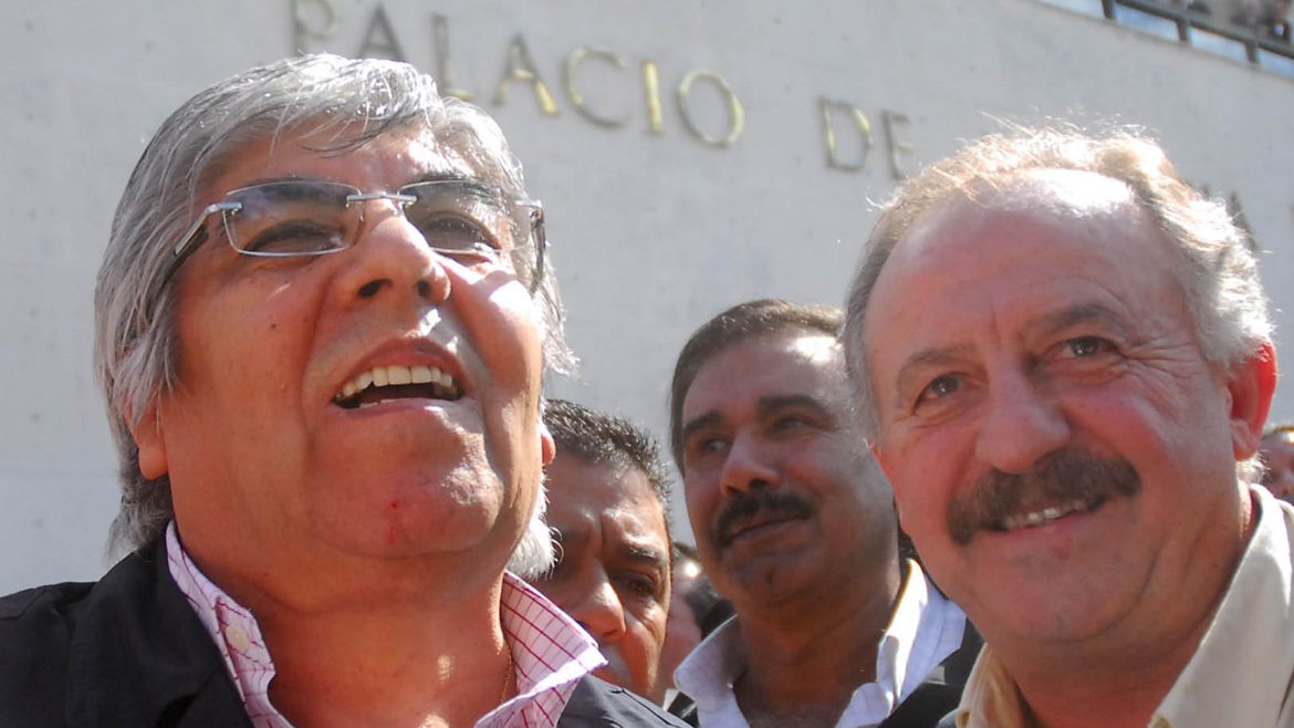 Hugo Yasky y Hugo Moyano, dos sindicalistas que apuestan al triunfo de Alberto Fernández, candidato a presidente del Frente de Todos