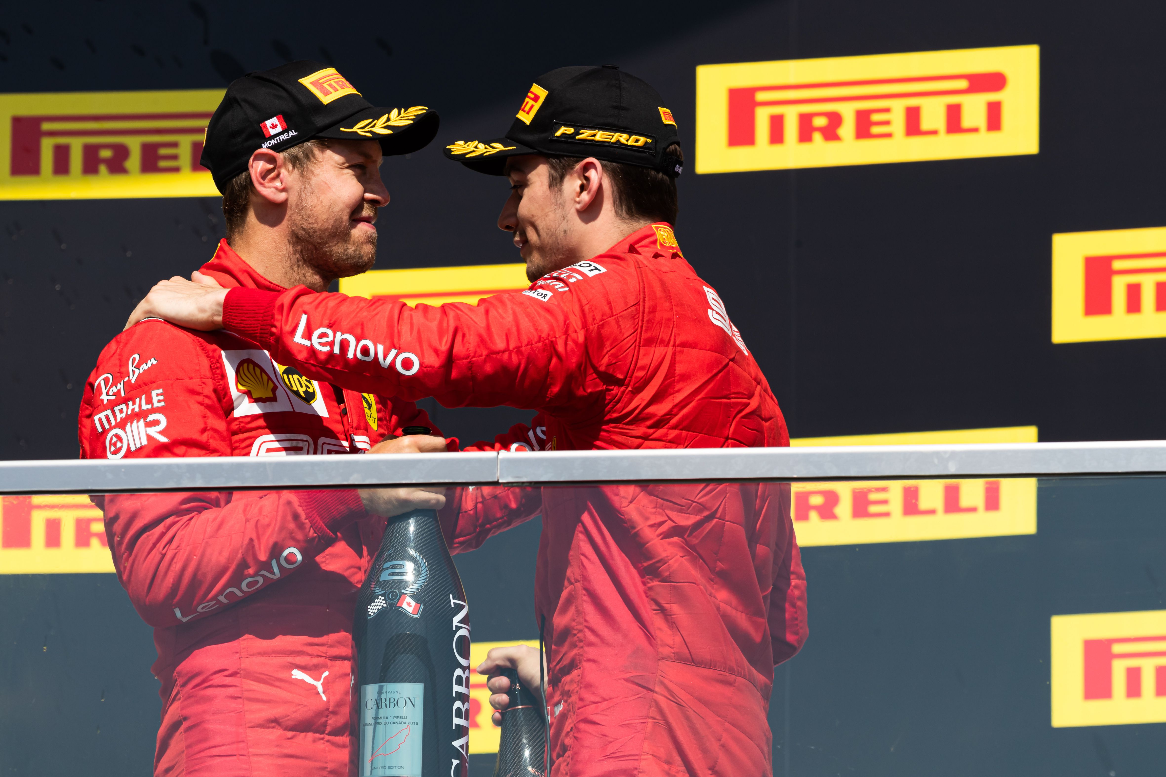 Sebastian Vettel y Charles Leclerc no tienen una buena relación en Ferrari