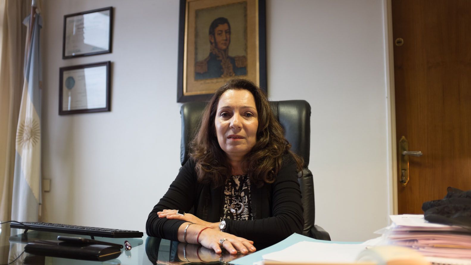 La fiscal Cristina Caamaño