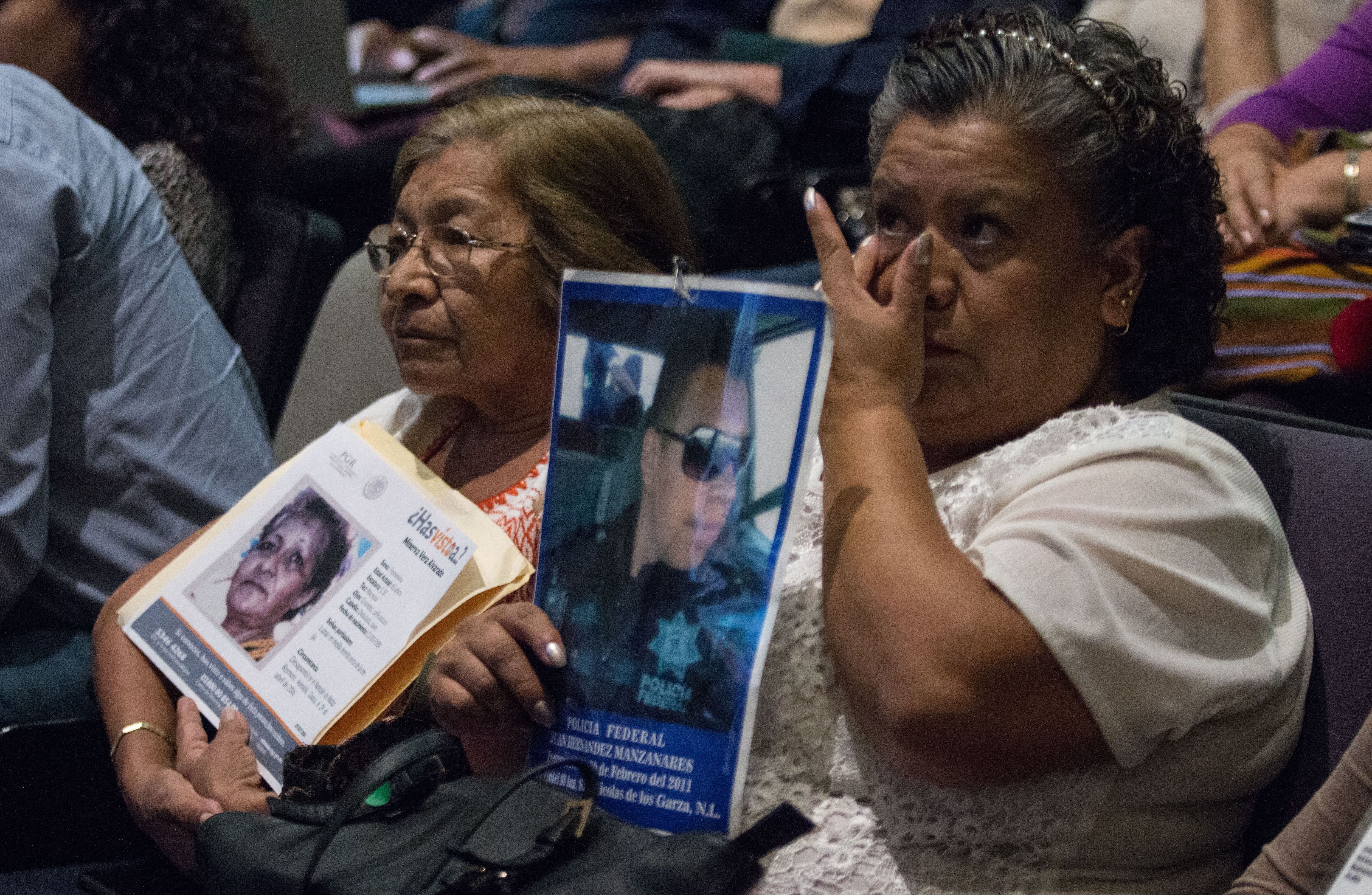 La secretaria de Gobernación, Olga Sánchez Cordero, anunció nuevo registro de personas desaparecidas