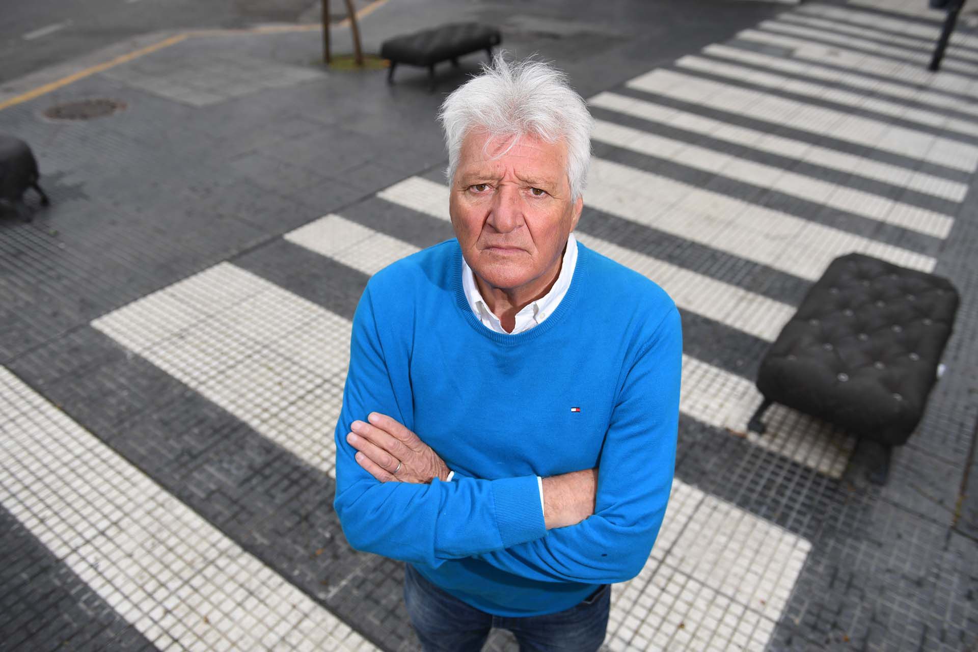 Carlos Gay jugó en cuatro de los cinco grandes. Si bien se lo asocia a Independiente por haber integrado el máximo equipo copero de esa década, el arquero también jugó en River, Racing y San Lorenzo. (Foto: Maximiliano Luna)