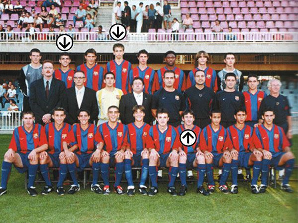 Lionel Messi, Césc Fábregas y Gerard Piqué eran de las misma camada, ya que nacieron los tres en 1987.