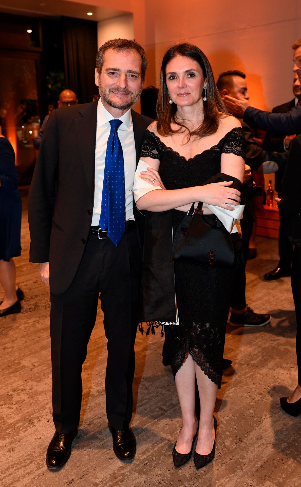 El cónsul Riccardo Smimmo y su mujer Marina
