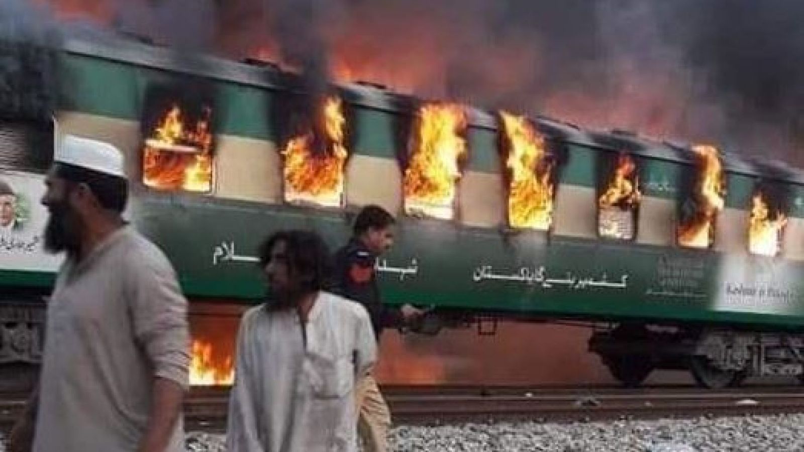 Imagen de la tragedia en Pakistán.