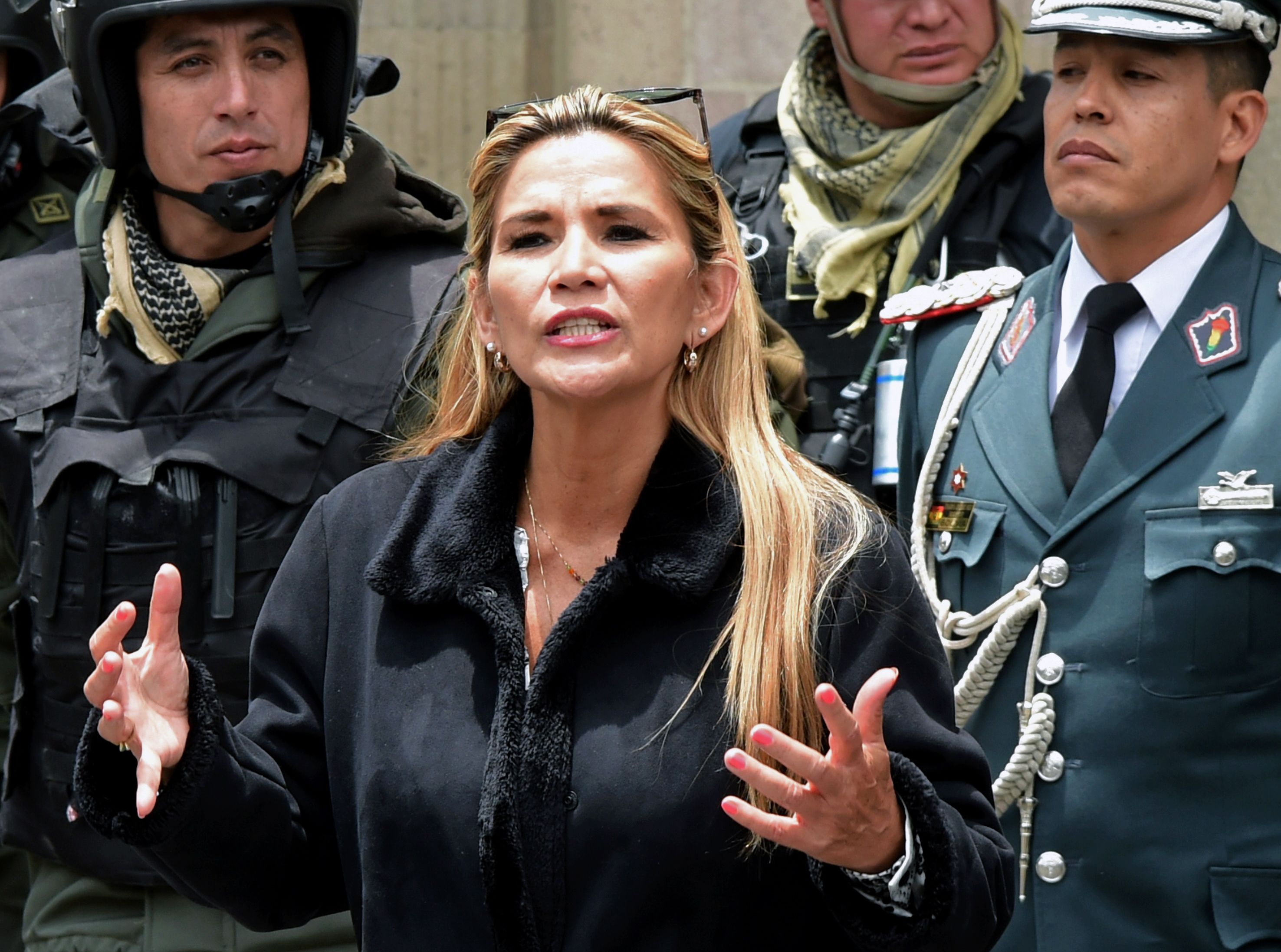 Jeanine Áñez (Foto: AFP)