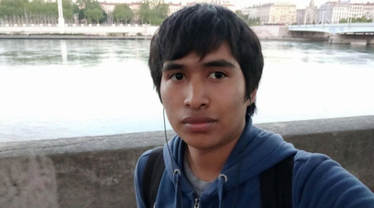 Francisco Iván Mireles desapareció en la ciudad de Lyon, Francia. Fue encontrado una semana después (Foto: Twitter)