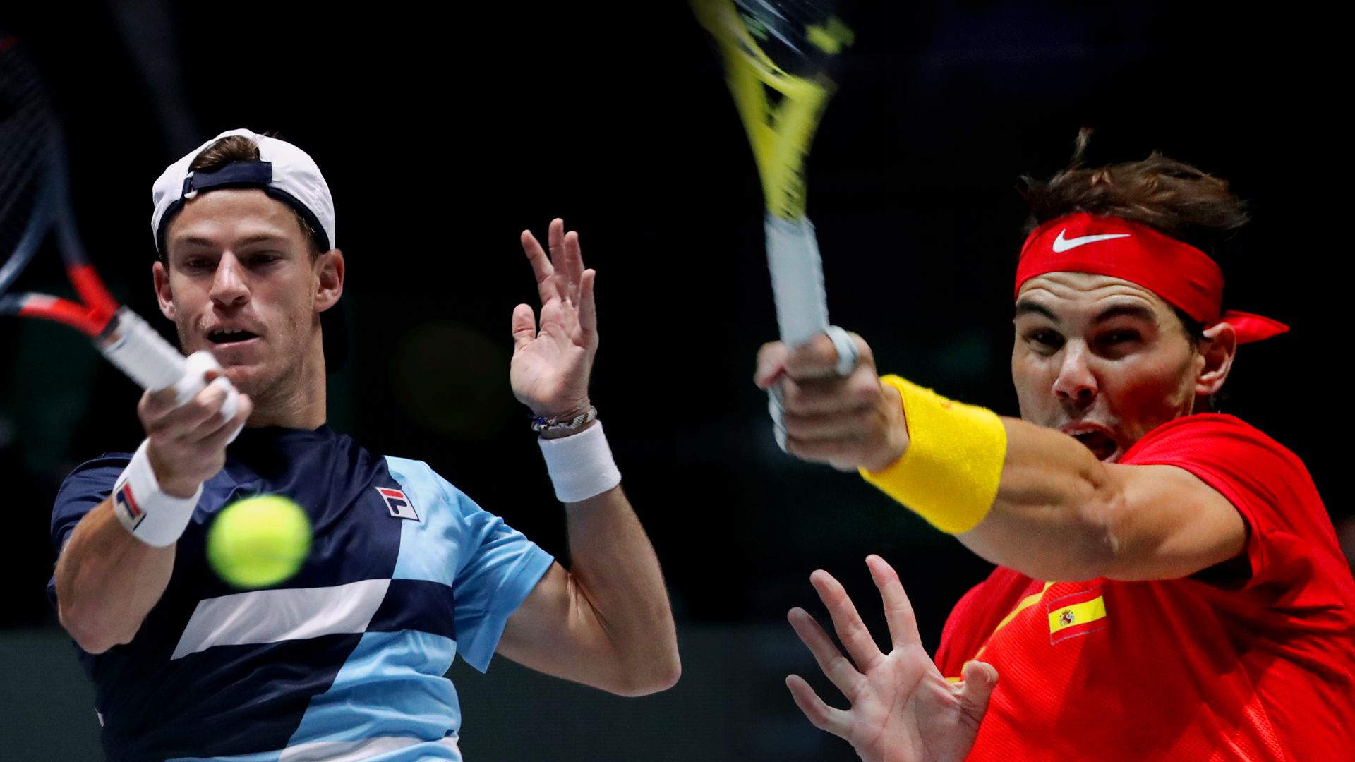 Argentina y España por un lugar en las semifinales de la Copa Davis (Reuters)