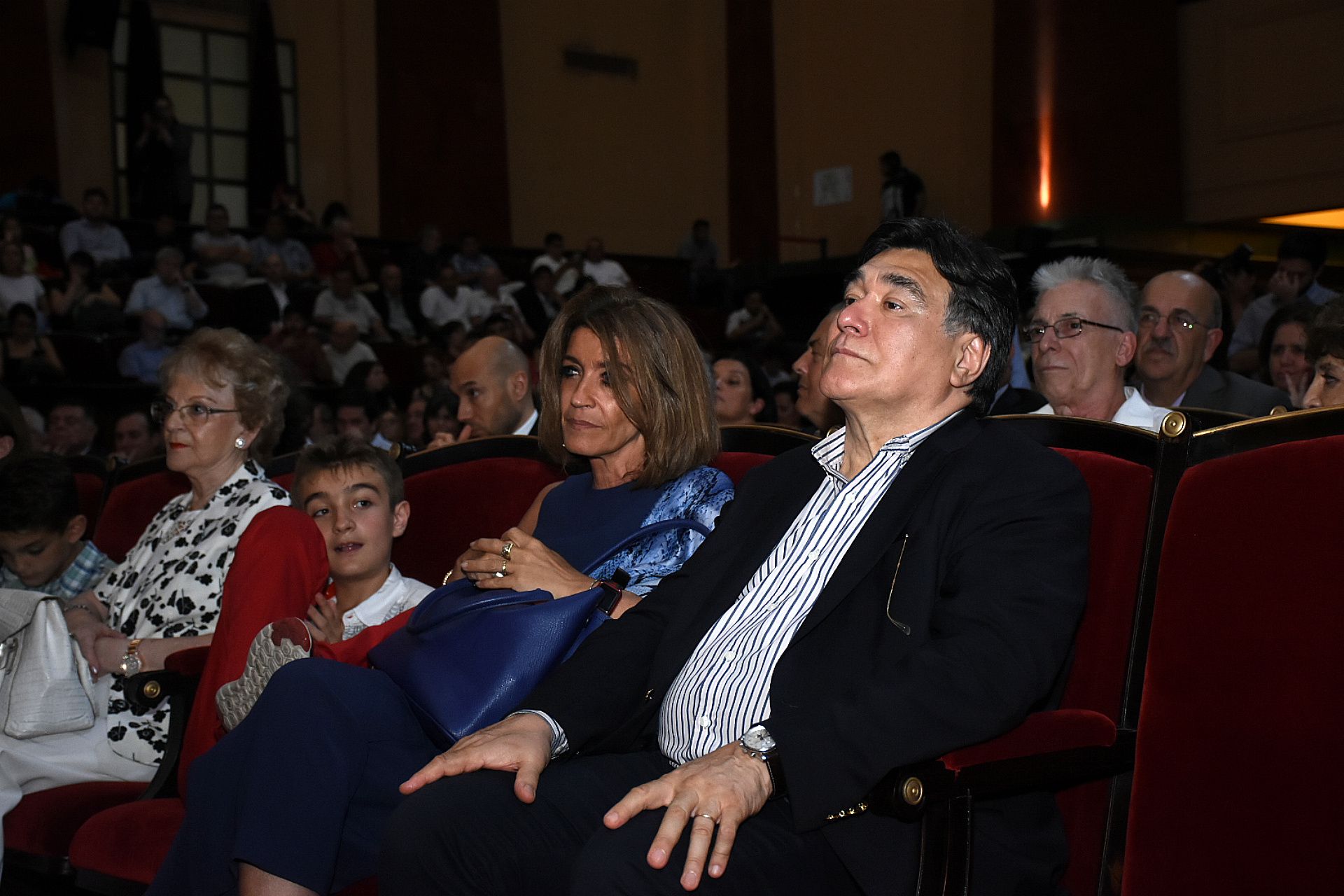 El ex secretario de Legal y Técnica Carlos Zannini estuvo en primera fila