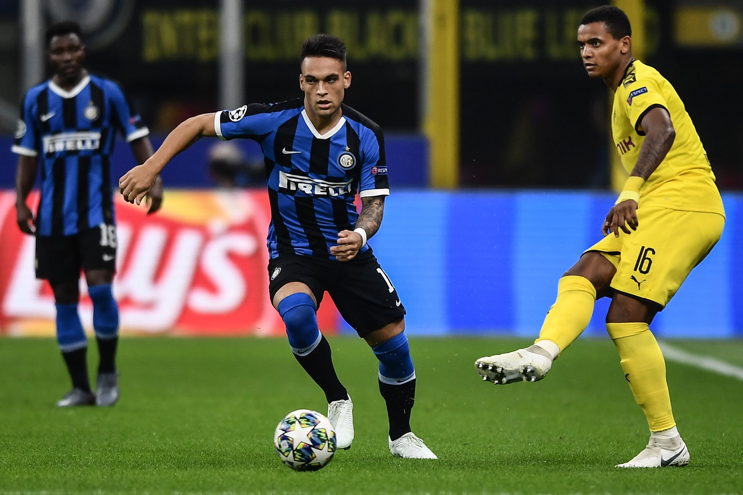 El Inter de Lautaro Martinez visitará al Borussia Dortmund en un duelo clave del Grupo F de la UEFA Champions League (AFP)