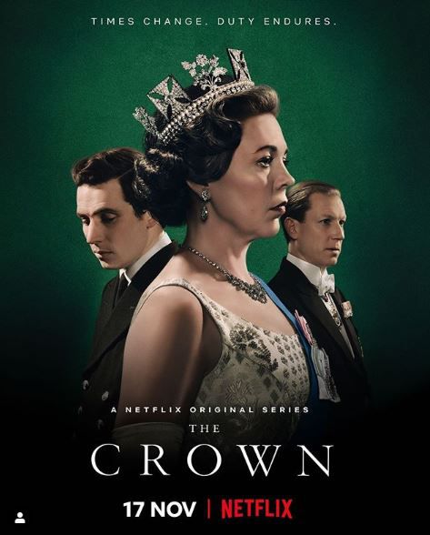 "The Crown" se estrena este 17 de noviembre por Netflix (Foto: de Instagram @thecrownnetflix)