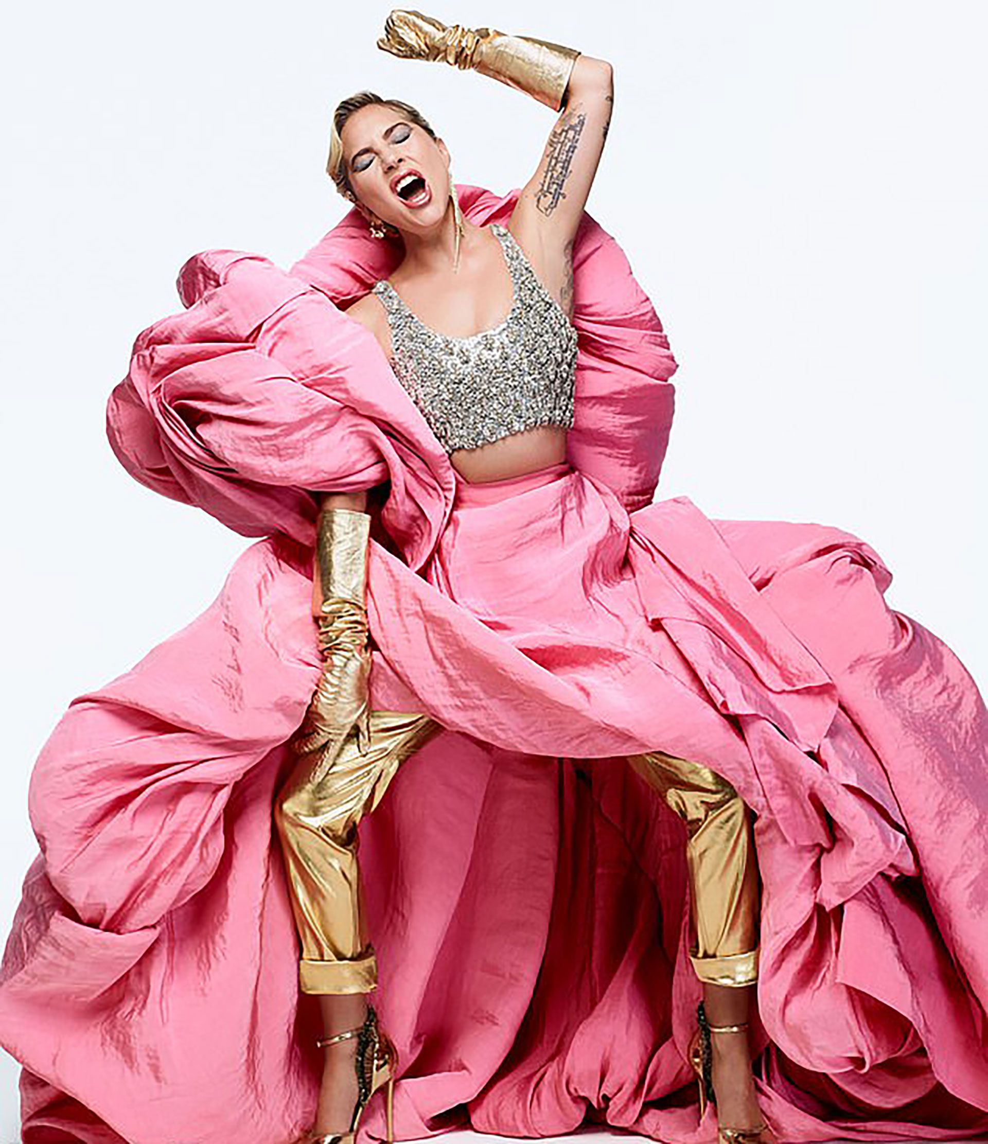 Lady Gaga en la portada de ELLE