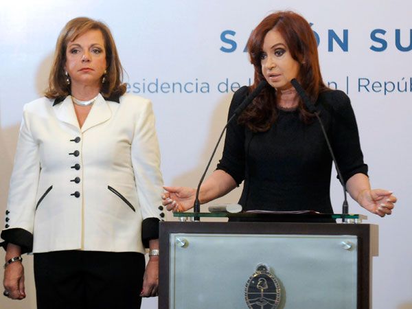 Nilda Garré, la ex ministra de Defensa durante la presidencia de Cristina Fernández de Kirchner