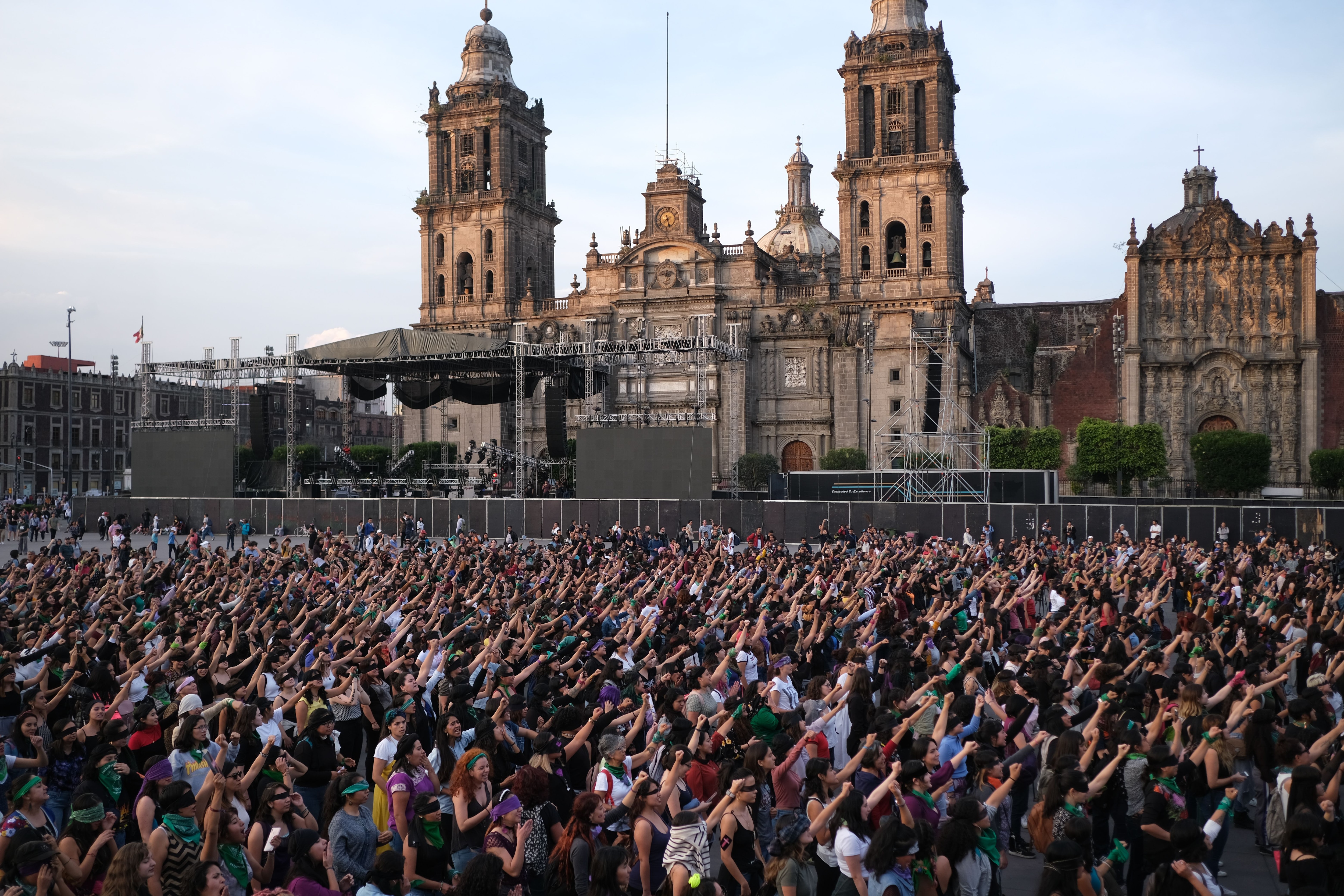 Ciudad de México, México, el acto se realizó en el Zócalo capitalino El acto se realizó en el Zócalo capitalino (Foto: Graciela López /cuartoscuro)