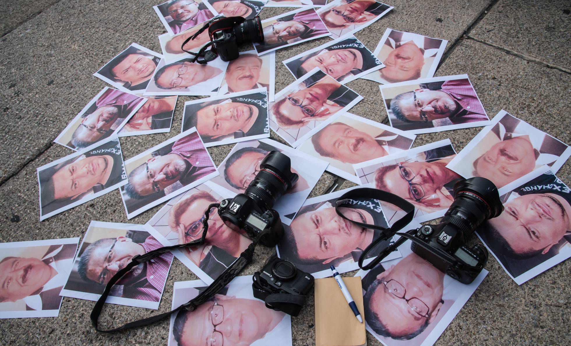 "Defensores de la democracia" es un archivo que conserva el trabajo de los periodistas asesinados en México (Foto: Cuartoscuro)