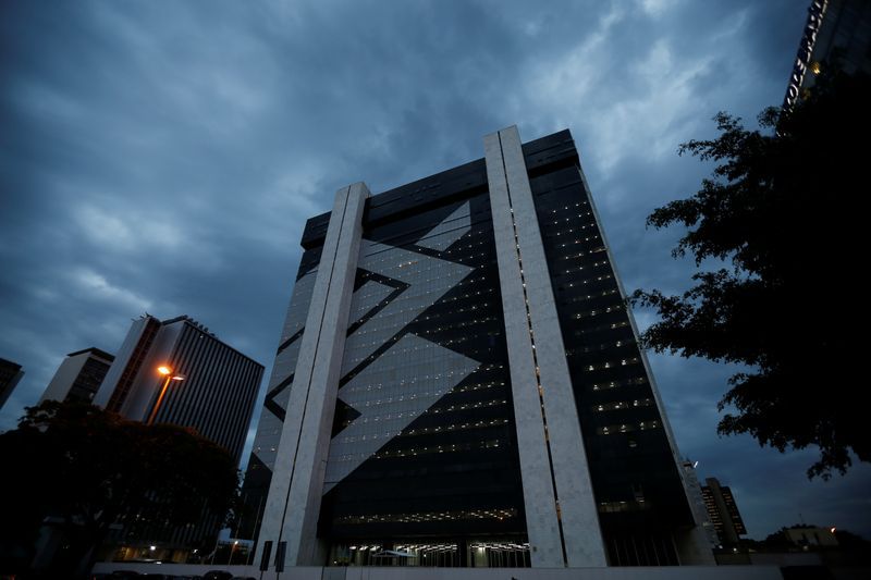 Foto de archivo del edificio del Banco Central de Brasil en Brasilia. Oct 29, 2019.REUTERS/Adriano Machado