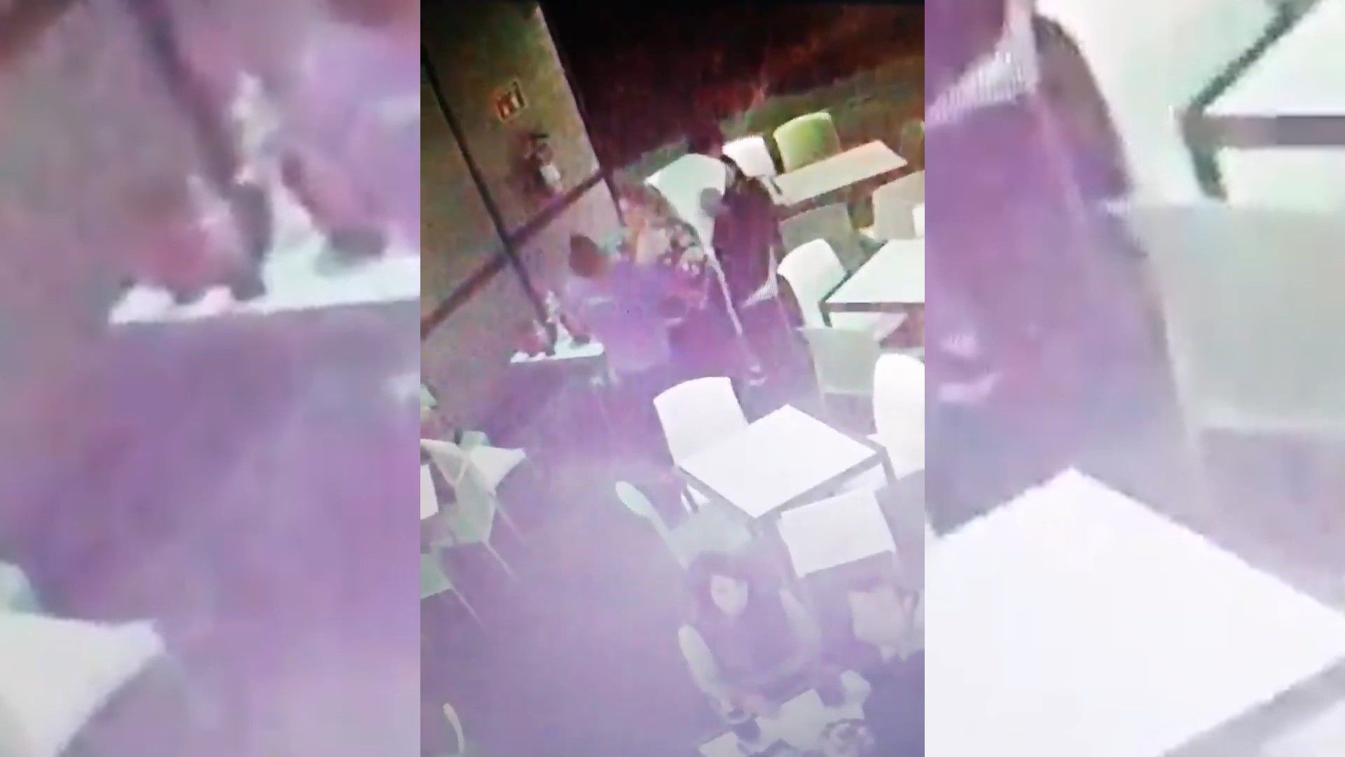 Un video del bar delató que la joven no había estado secuestrada (Foto: captura de pantalla)