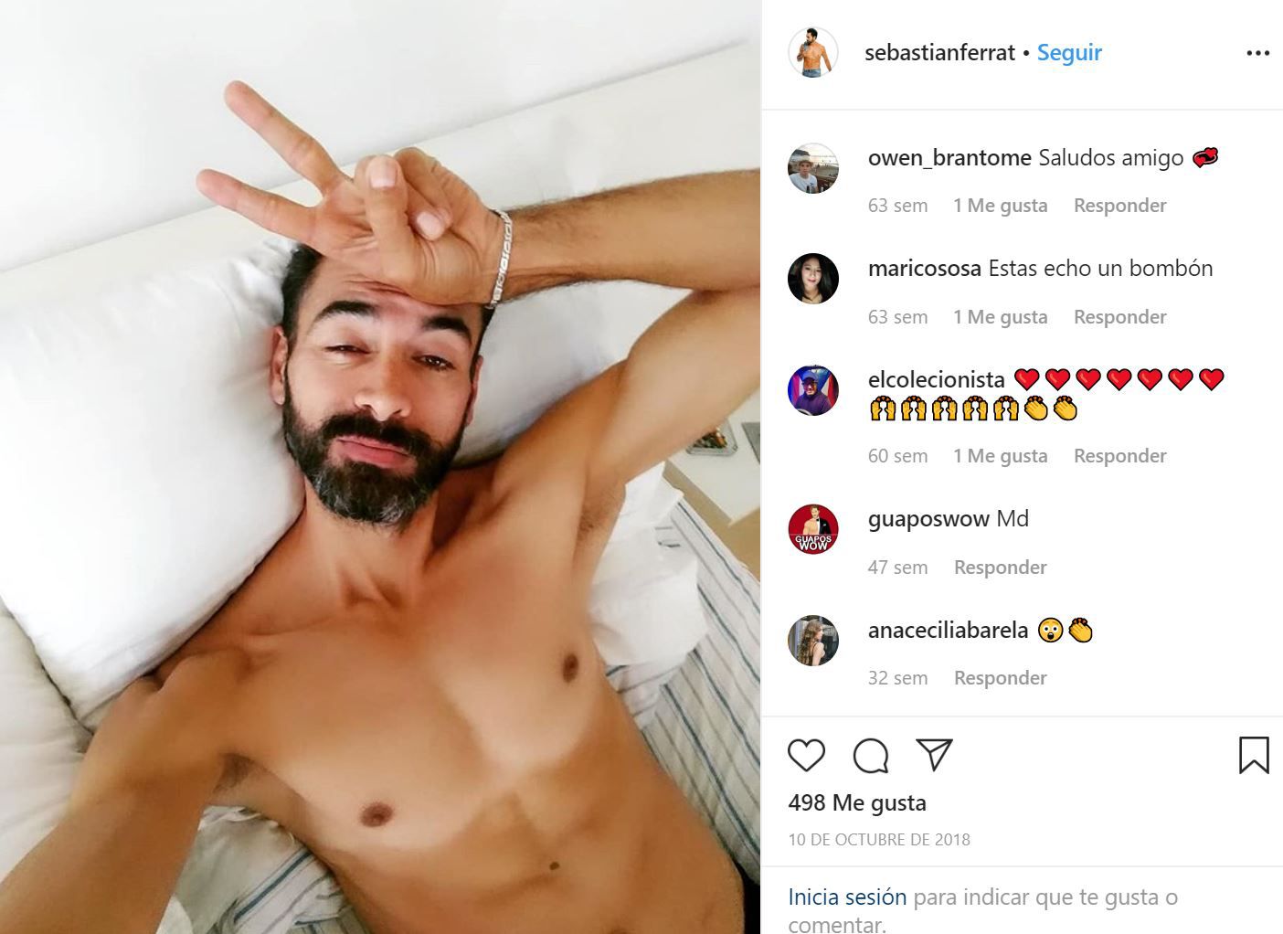 El actor Sebastián Ferrat tuvo que estar alejado de los medios y de lo que tanto amaba, la actuación, tras enfermar de cisticercosis al ingerir carne de cerdo en mal estado (Foto: Instagram)