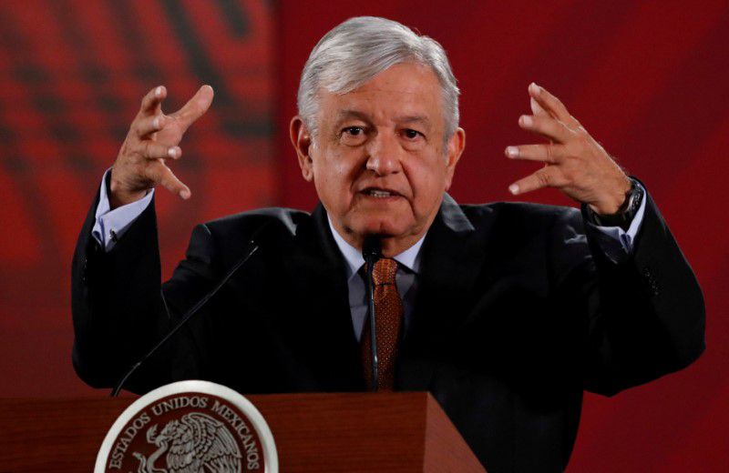 FOTO DE ARCHIVO: El presidente de México, Andrés Manuel López Obrador, habla durante una conferencia de prensa en el Palacio Nacional de Ciudad de México, México, 30 de agosto de 2019. REUTERS / Henry Romero