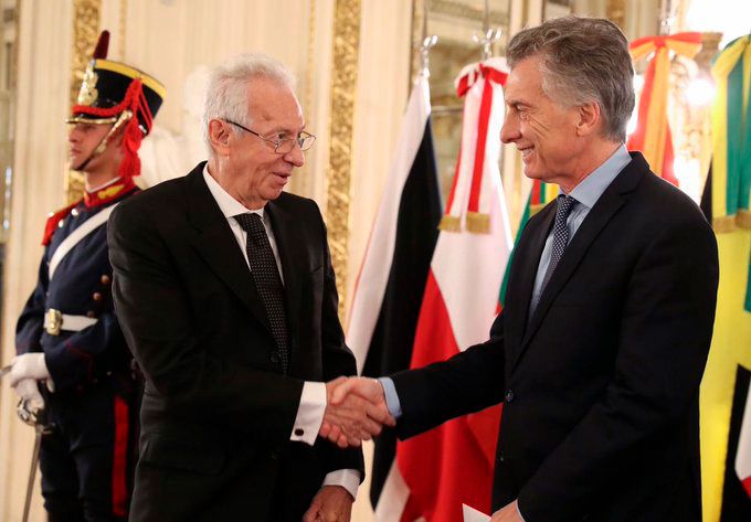 Valero llegó a Argentina enviado como Embajador del gobierno de AMLO (Twitter: @EmbaMexAr)