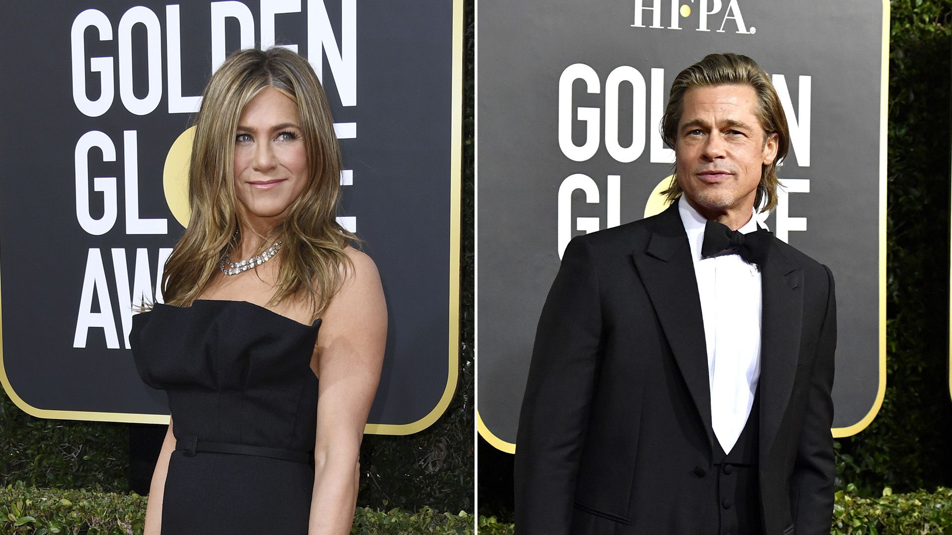 Jennifer Aniston y Brad Pitt no se mostraron juntos en los Globos de Oro 2020