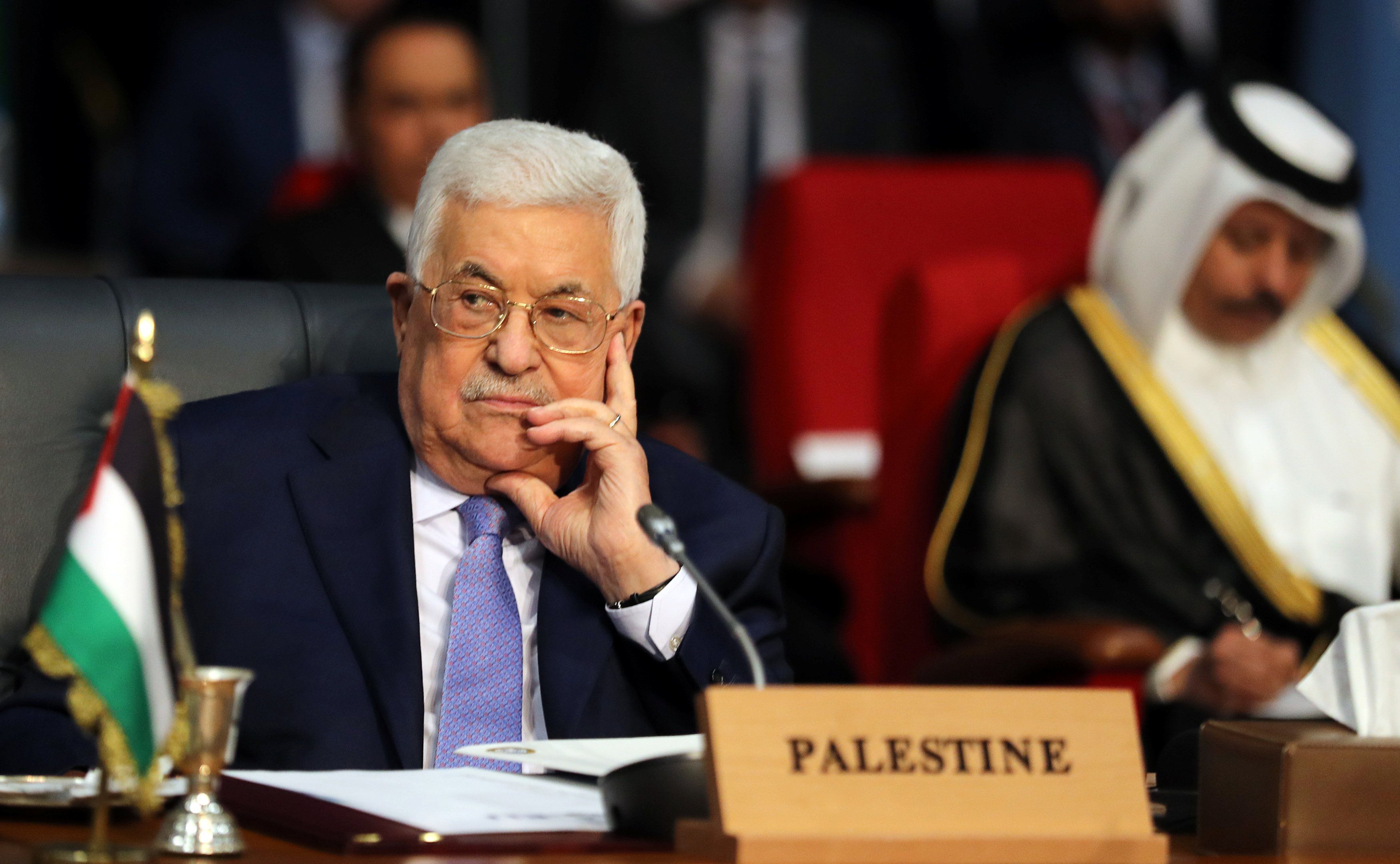 El presidnete palestino Mahmoud Abbas (REUTERS)