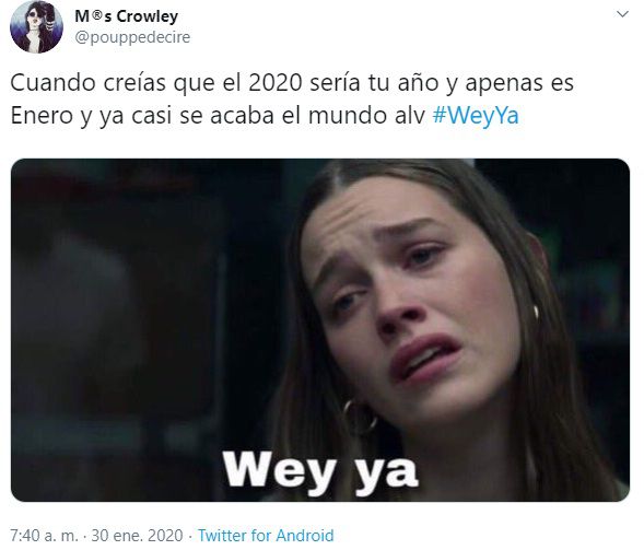Estos son los mejores memes surgidos del ya famoso “Wey ya”. (Foto: Twitter)