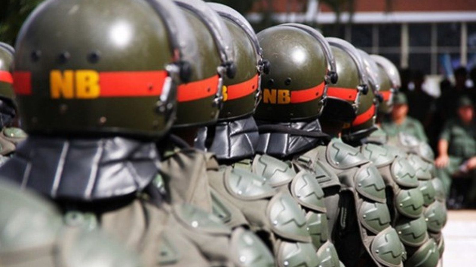 La Guardia Nacional Boliviariana es uno de los cinco componentes que conforman la Fuerza Armada Nacional Bolivariana 