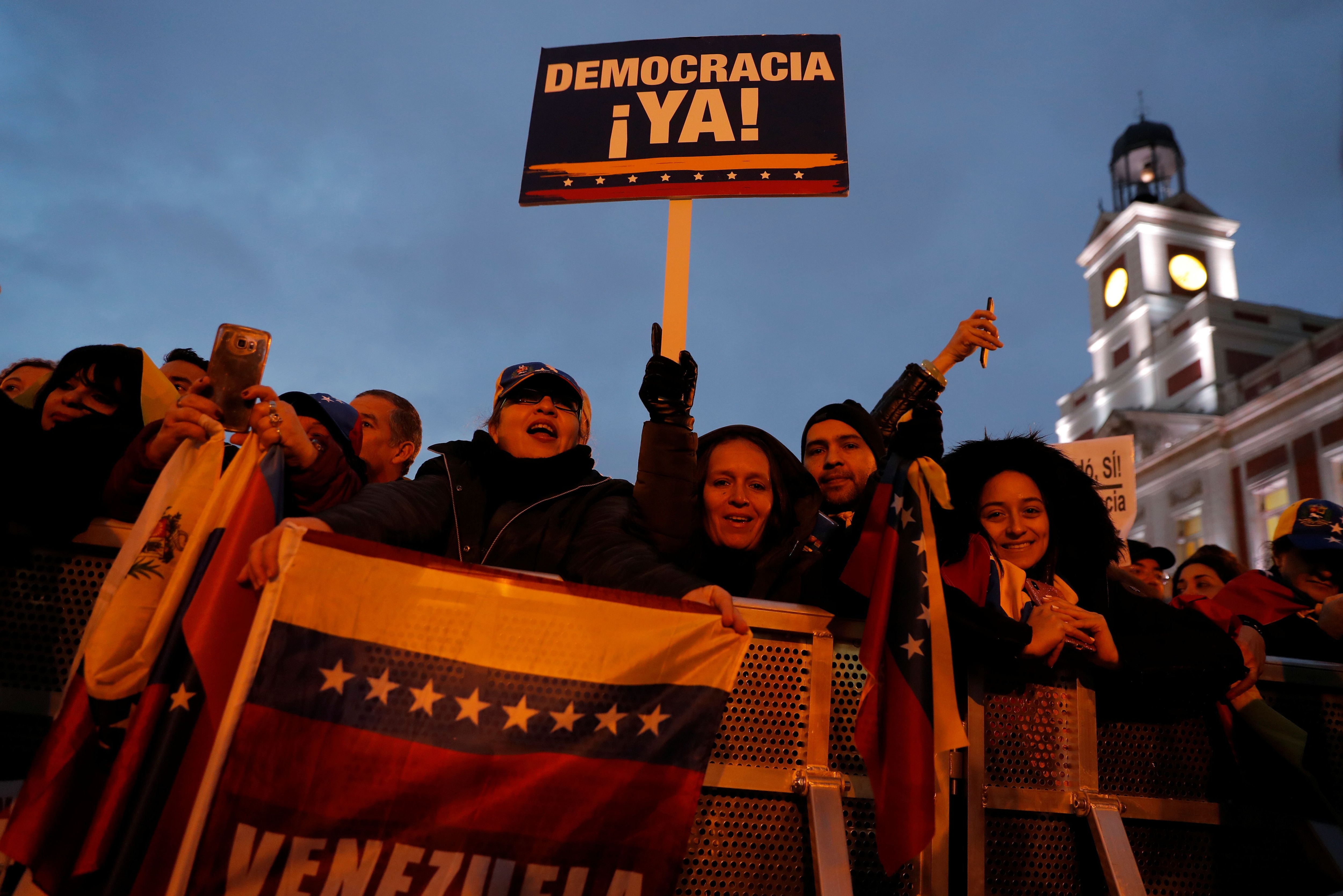 Manifestación en Madrid, 25 de enero de 2020 (Foto: REUTERS/Susana Vera)
