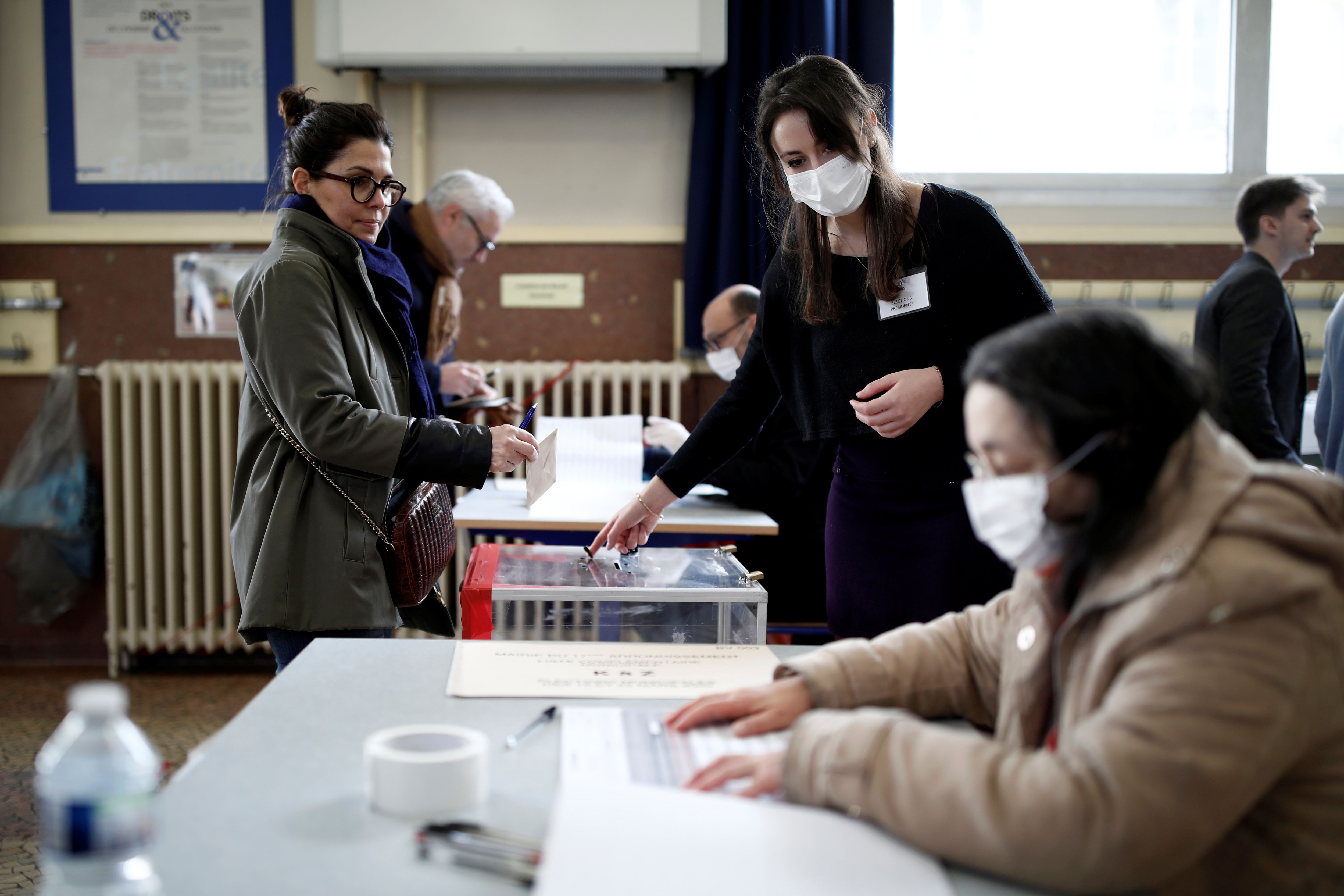 Votación en París (Reuters)