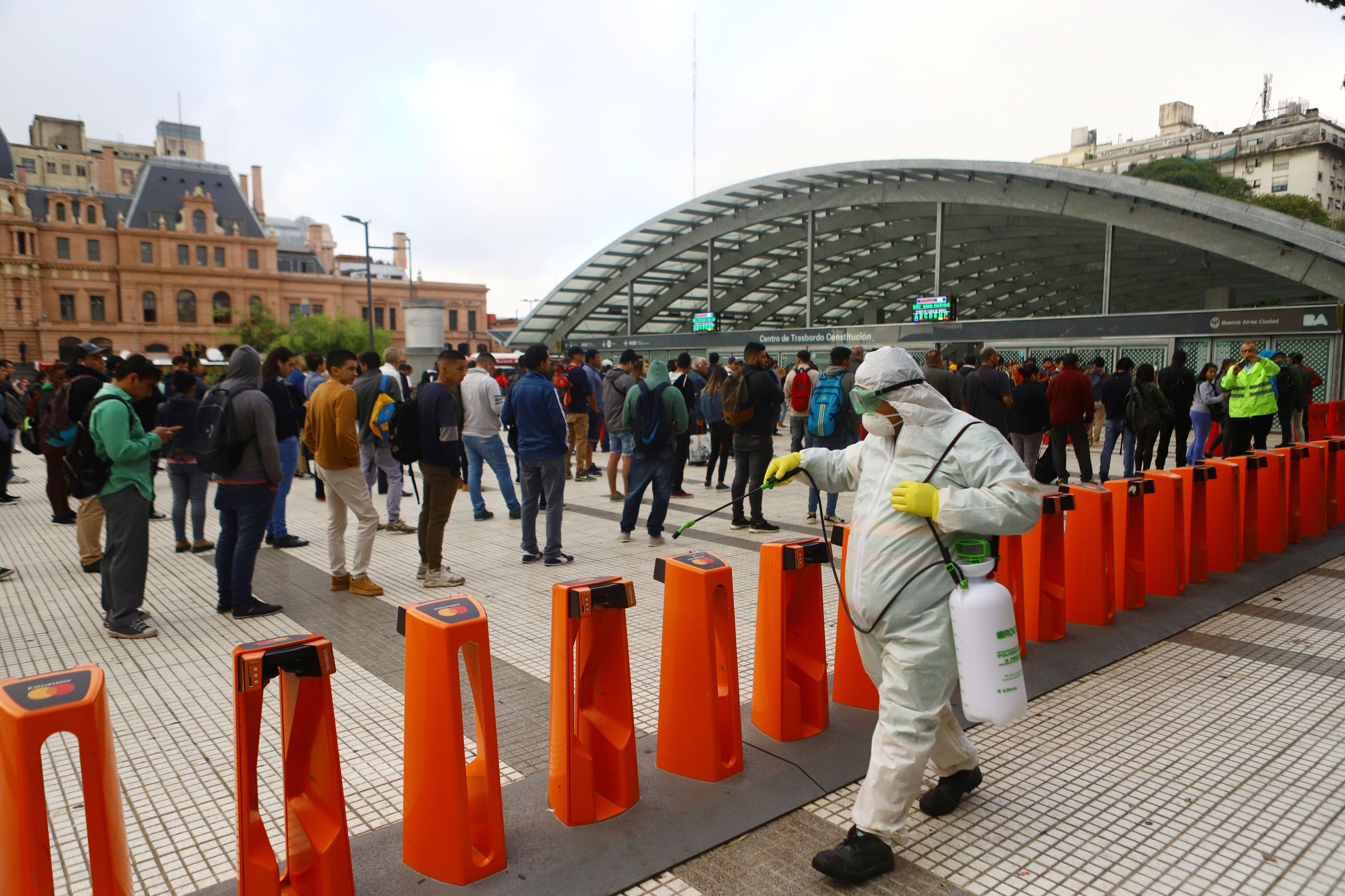 La Argentina transita sus primeros días en cuarentena (REUTERS/Matias Baglietto)