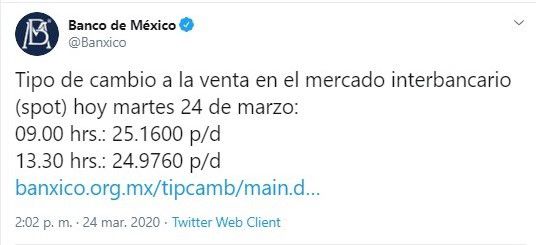 banco de México (Foto: Twitter@Banxico)