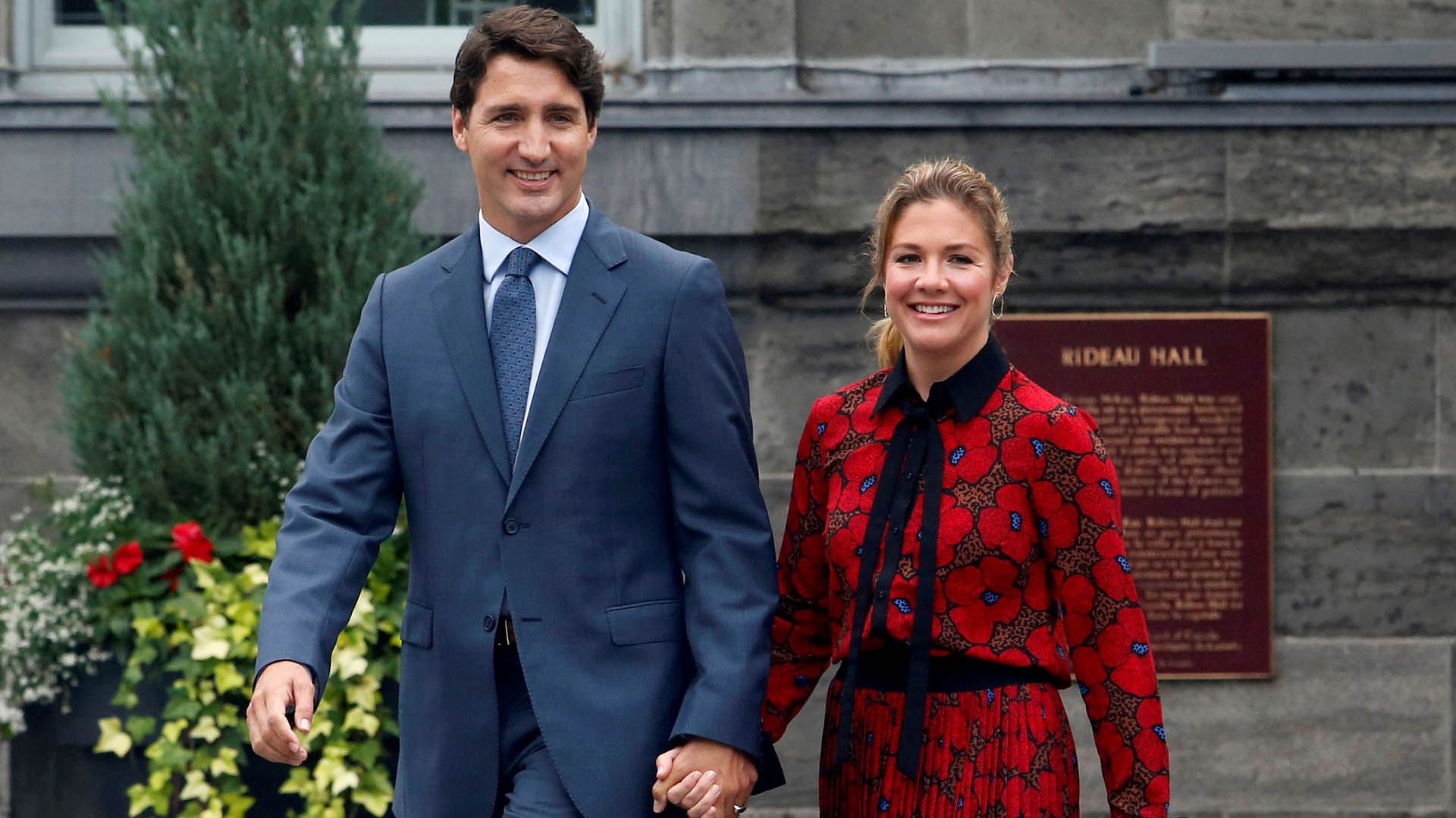 La semana pasada las autoridades canadienses confirmaron que la primera dama Sophie Trudeau contrajo coronavirus tras un viaje a Londres (REUTERS/Patrick Doyle)